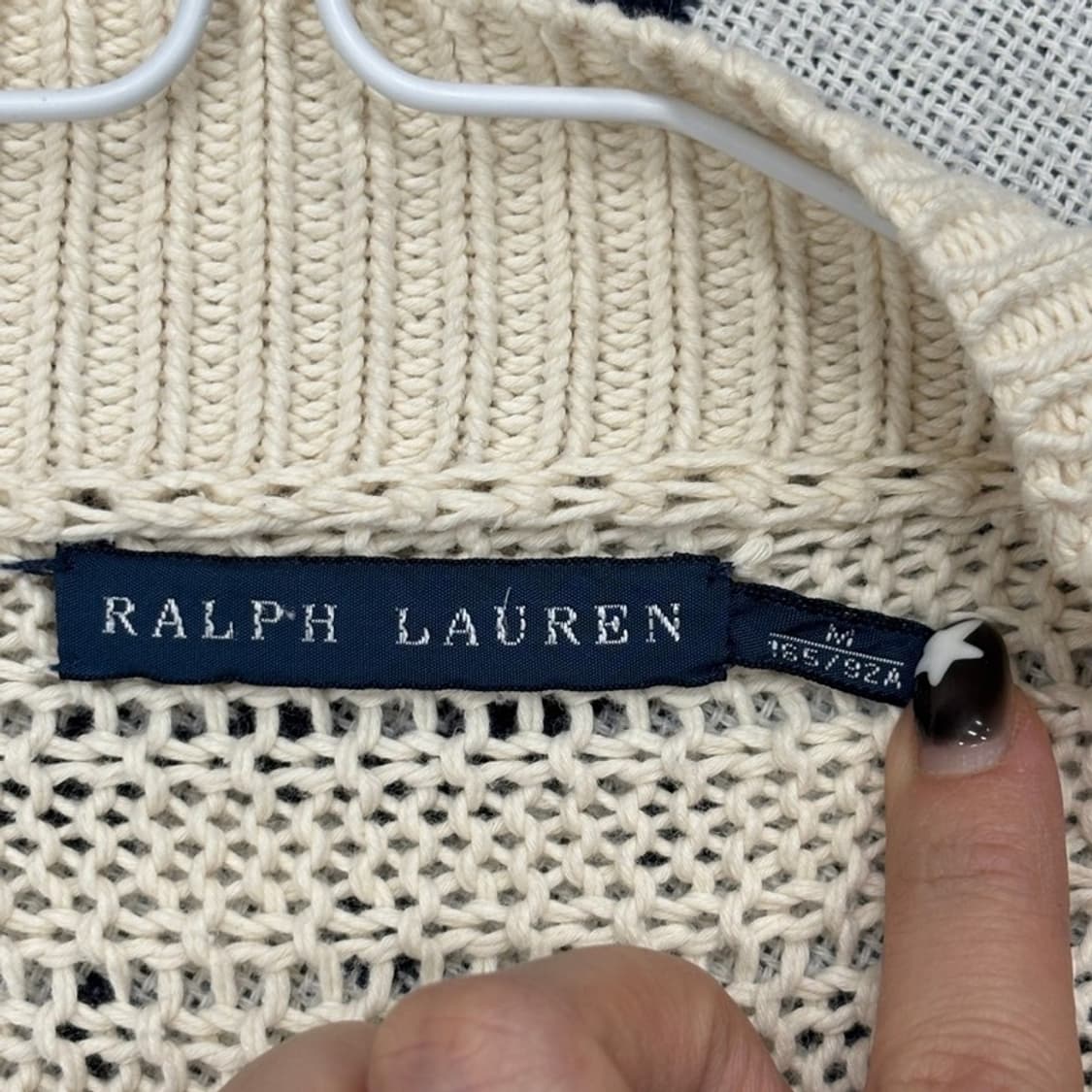 폴로 랄프로렌 케이블 롱 니트 가디건 M P00006 상품이미지2