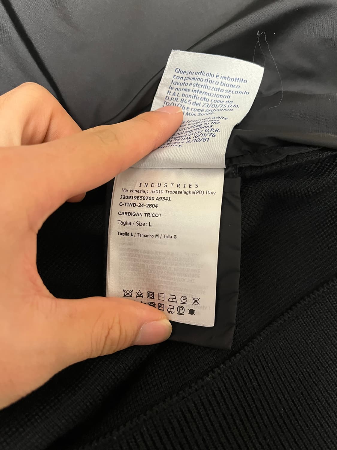 24fw/몽클레어 김현우 니트패딩 상품이미지7