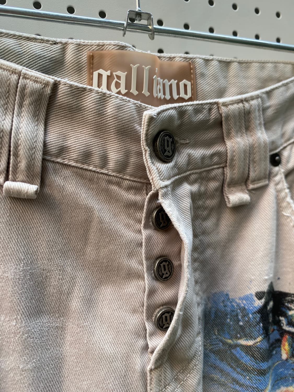 John Galliano 00s 서퍼맨 데님 팬츠 상품이미지6