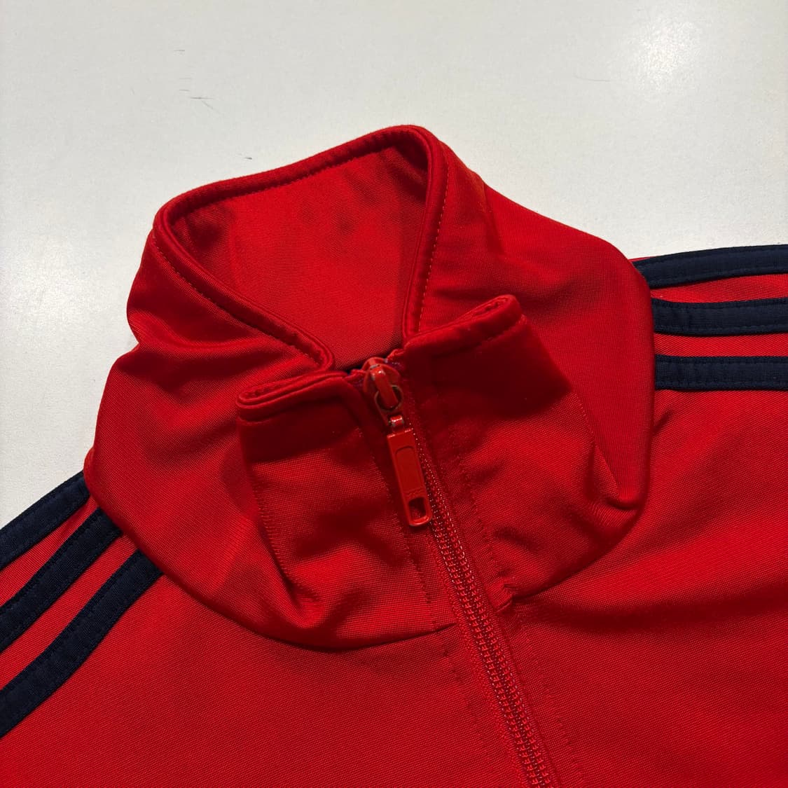 [100] 12s 아디다스 파이어버드 트랙탑 져지 레드 네이비 D775 상품이미지5