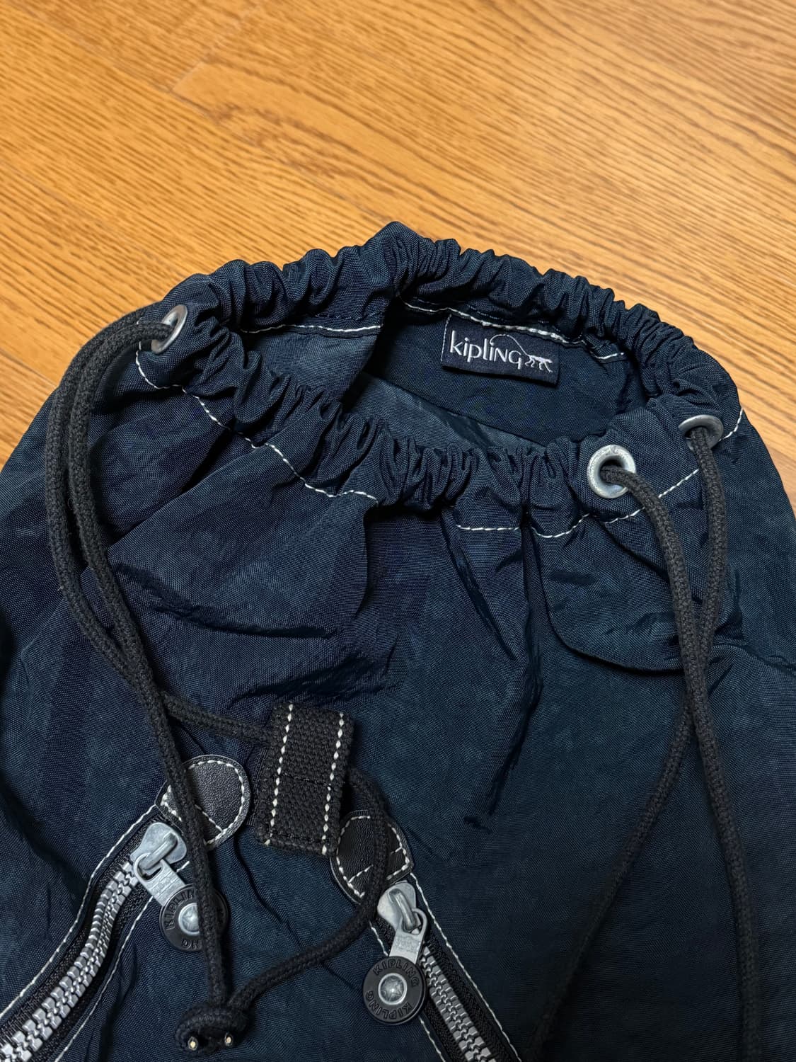 (희귀) 키플링 복조리 다크네이비 백팩 상품이미지3