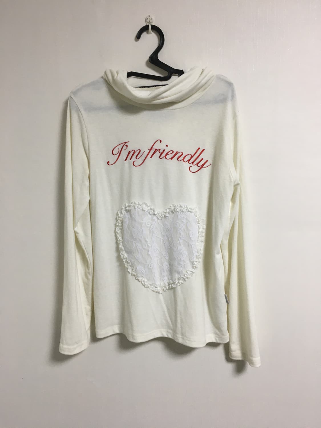 스컬프터 아이보리 후드티 상품이미지1