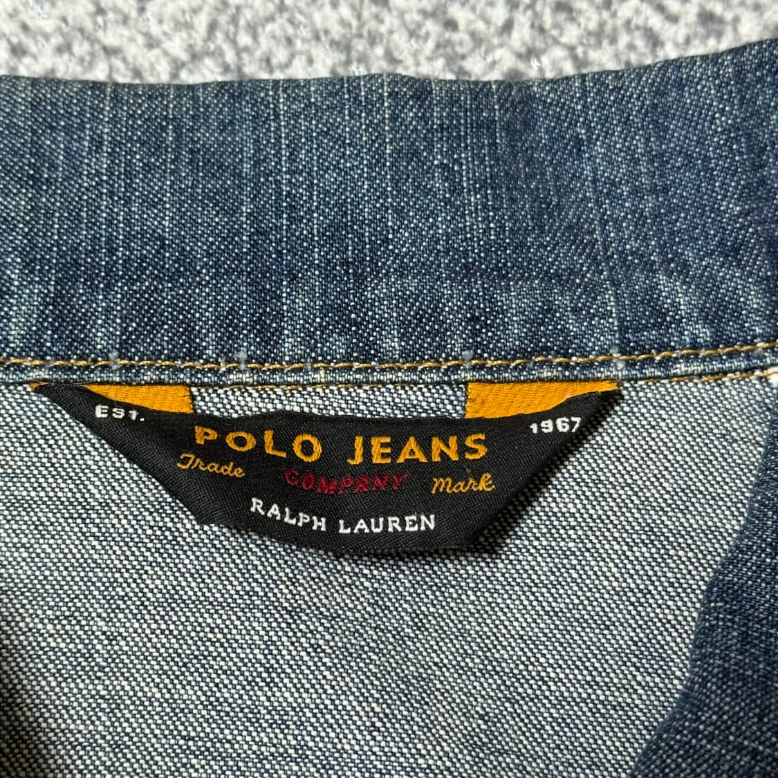 폴로 랄프로렌 폴로 진스 성조기 데님 자켓 상품이미지7