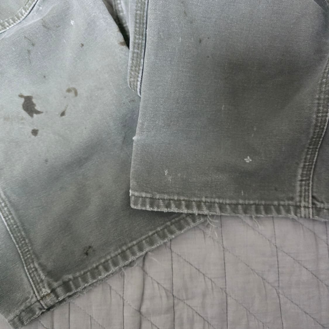 [34X36] 빈티지 칼하트 더블니 B136MOS 트래쉬드워크팬츠 M-1 상품이미지3