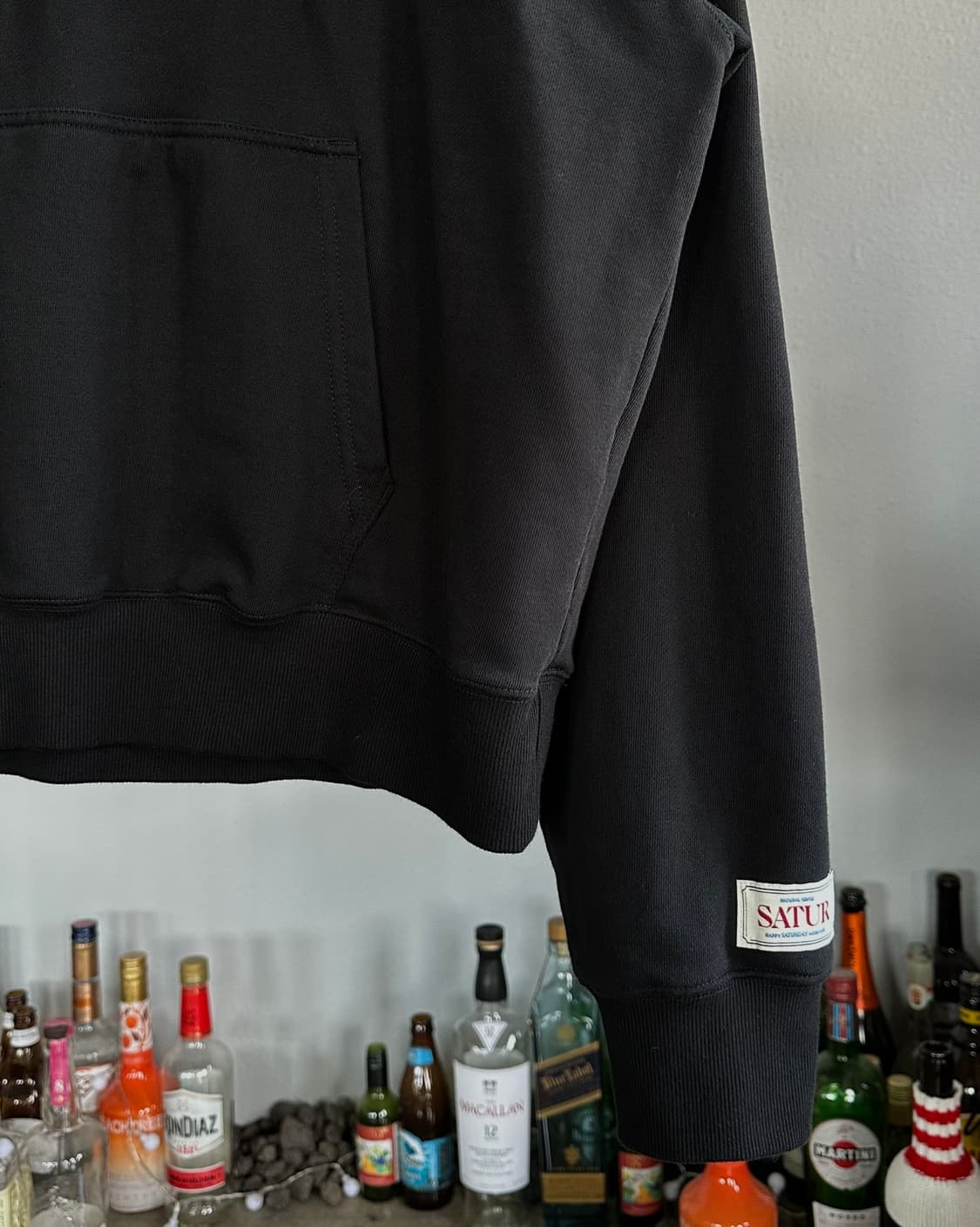 [XL]세터 SATUR 로고 보야지 후드 티셔츠 상품이미지5