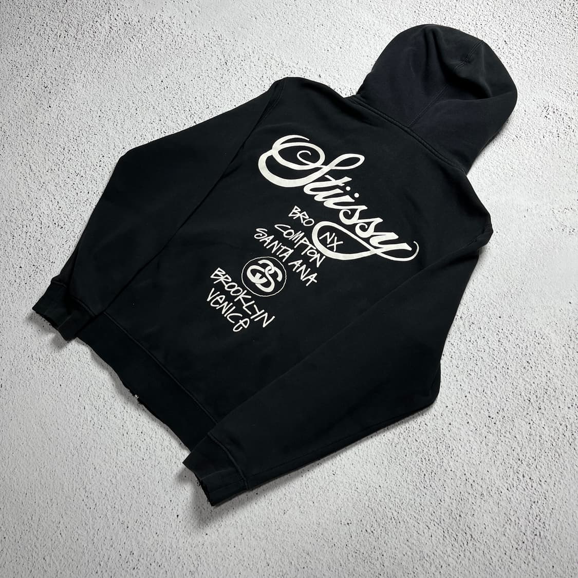 Stussy World Tour Zip Hoodie 상품이미지8