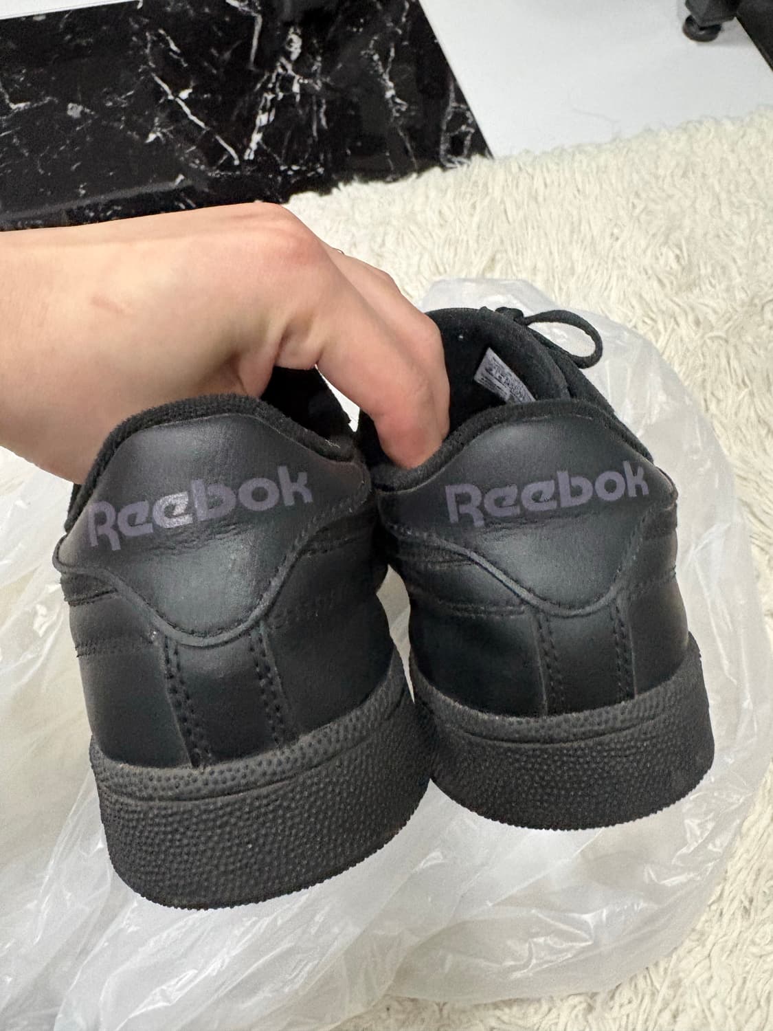 [270mm] 리복 클럽 C 85 블랙 상품이미지4