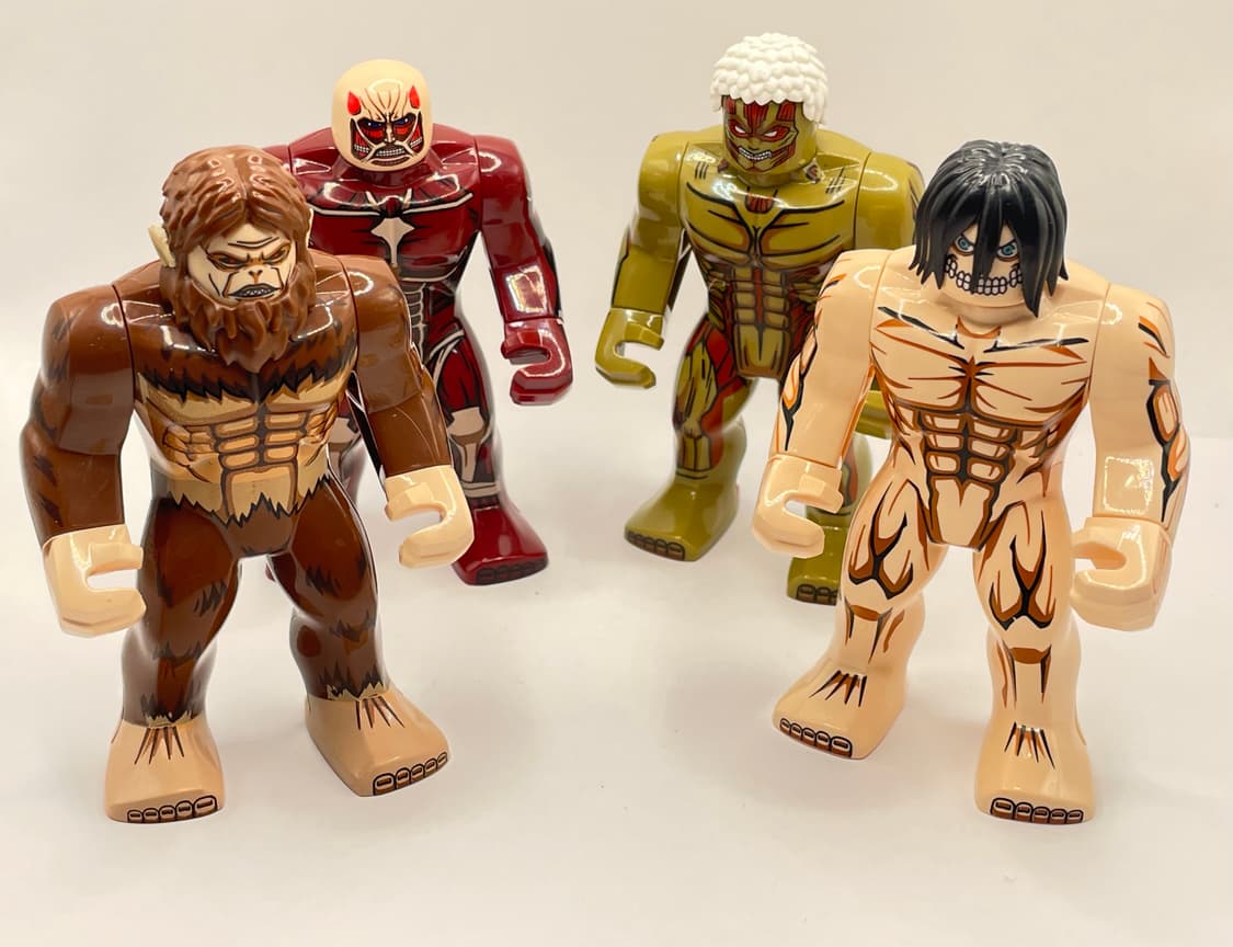 진격의 거인 피규어 4종 상품이미지1