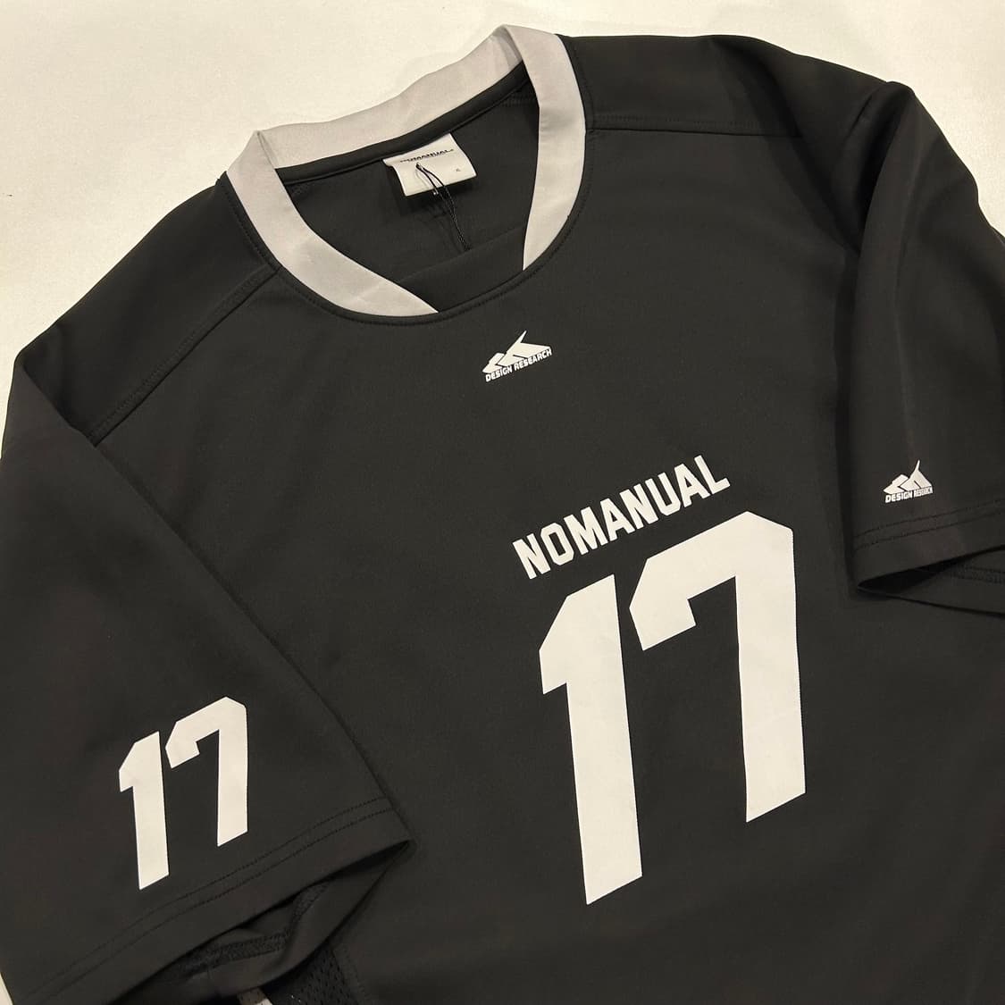 [XL] 24ss 노매뉴얼 NOMANUAL 검정 반팔 티셔츠 B193 상품이미지3