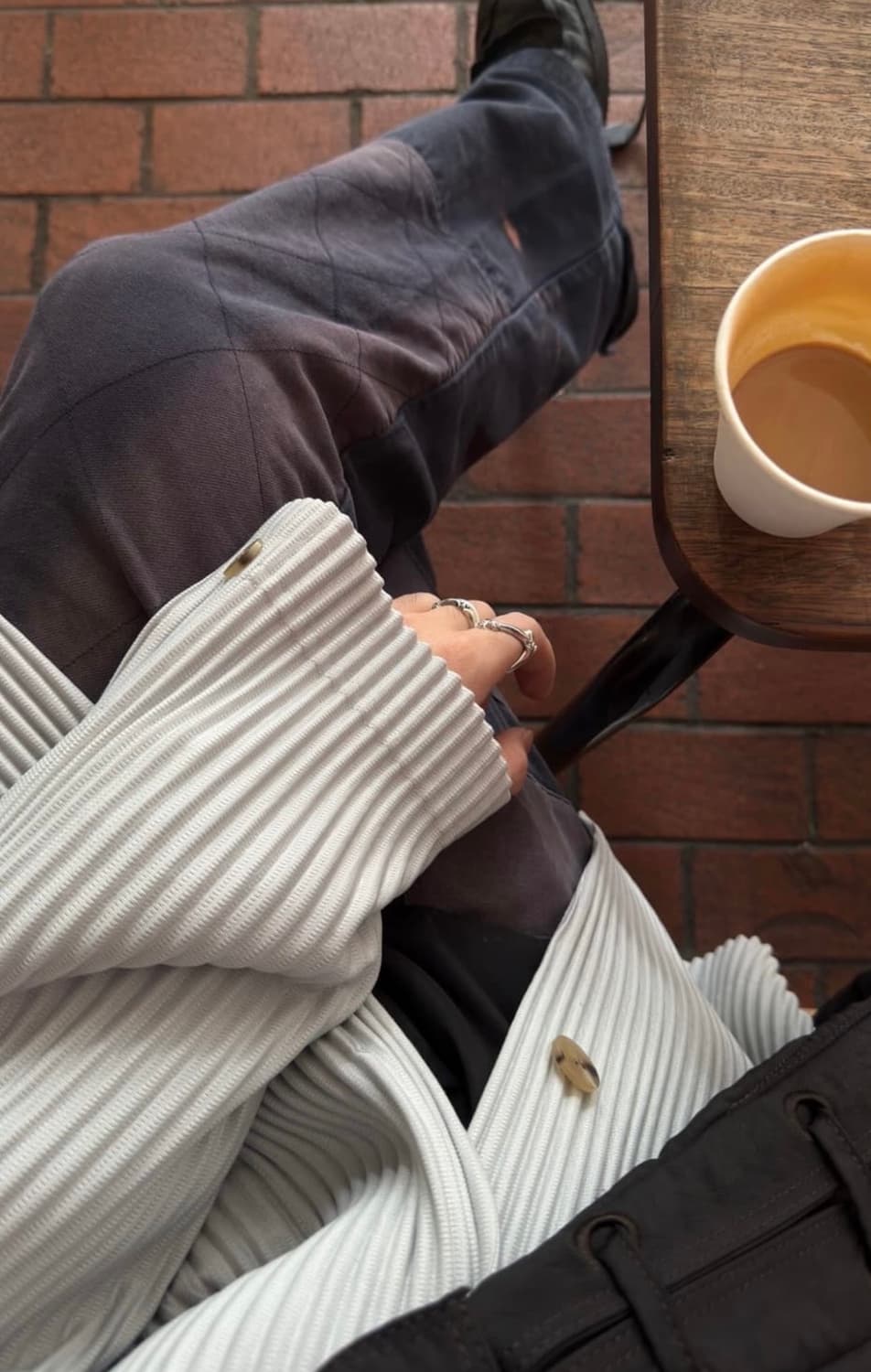 [S] Jiyongkim 22aw 더블니 팬츠 상품이미지1