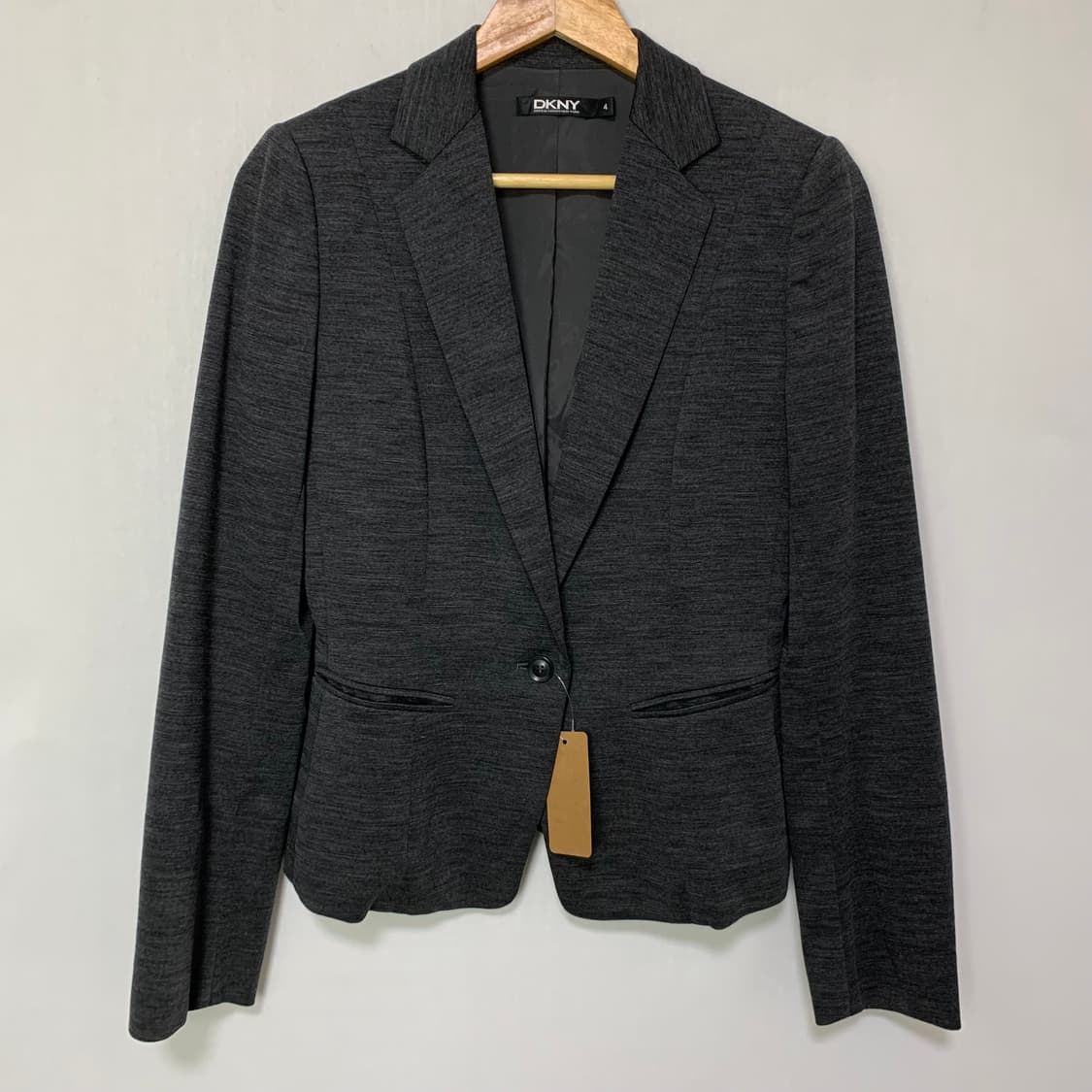 DKNY 여성 블레이저 차콜 긱시크 00s 일본 빈티지 상품이미지2