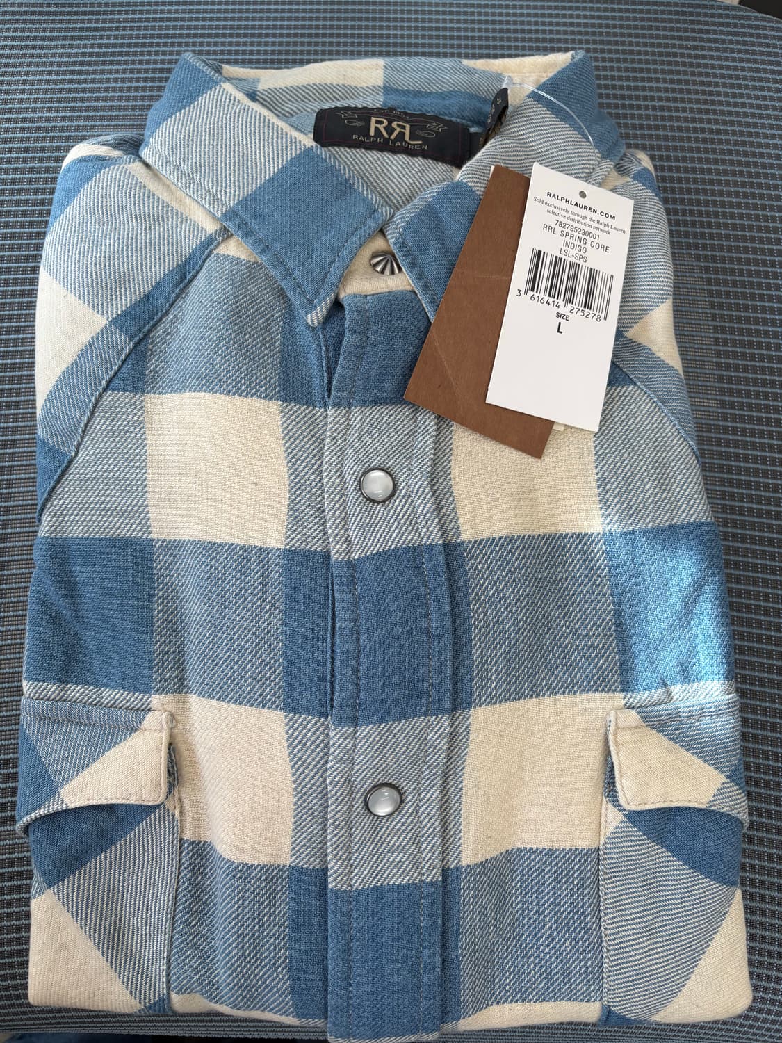 RRL 플래드셔츠 L 상품이미지1