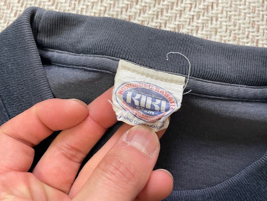 키키 서프 그래픽 백프린트 롱슬리브 티셔츠 J04181 상품이미지7