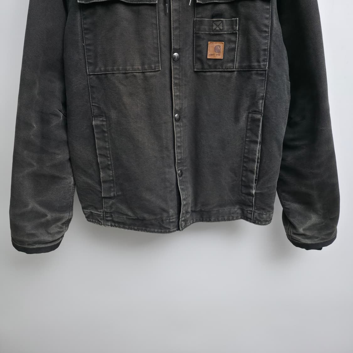 [S] 칼하트 J284 샌드스톤 후드 워크 자켓 상품이미지3