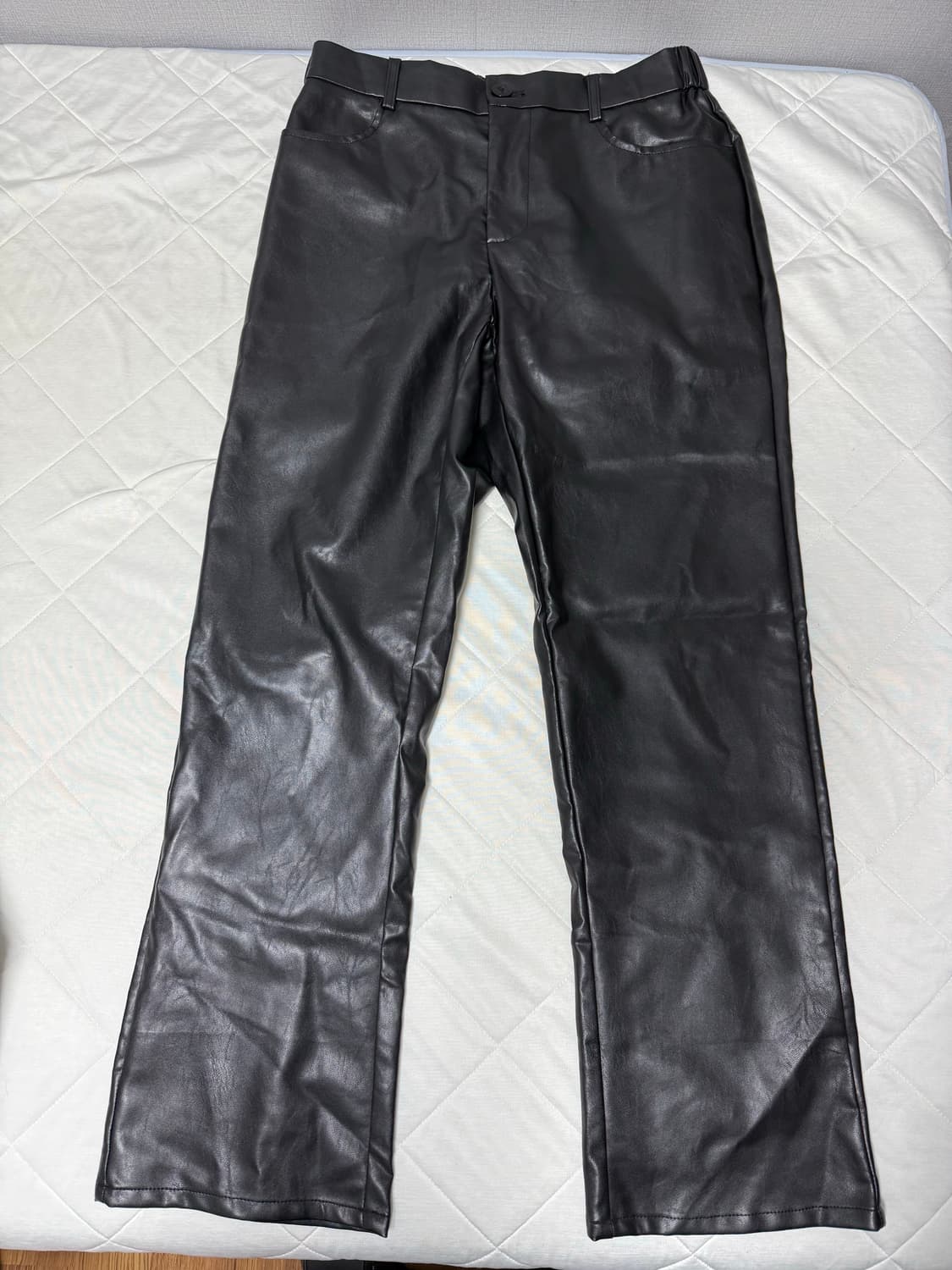 빈티지 레더 곱창 팬츠 yeezy yzy 상품이미지2