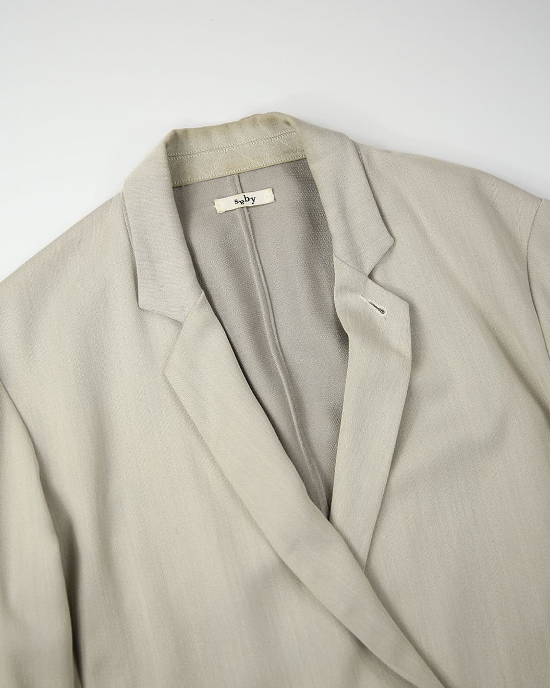 saby 2B JACKET - Viscose Linen Twill 상품이미지4