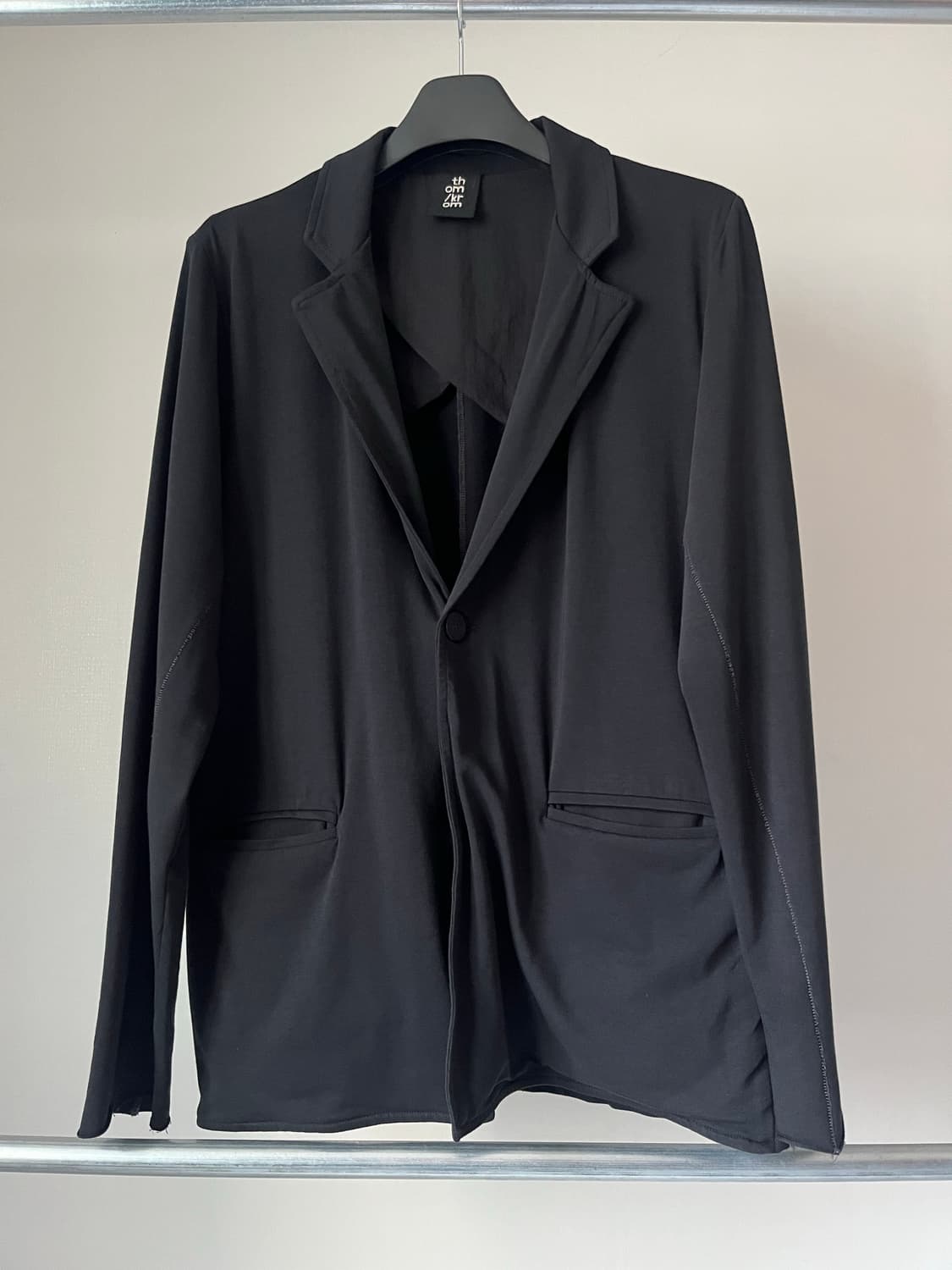 Thom/Krom Scar-Stitch One Button Blazer  상품이미지1