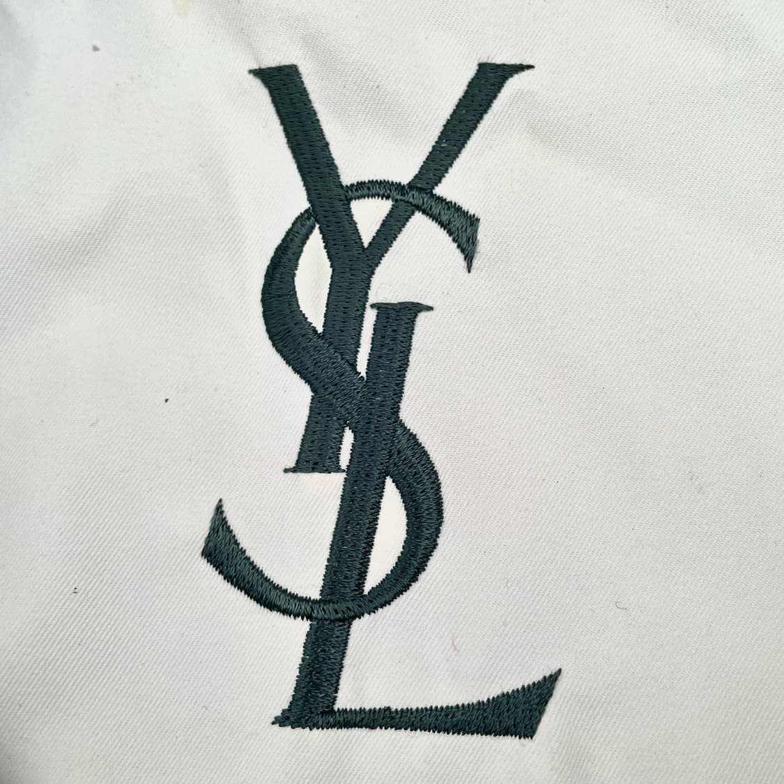 Ysl 입생로랑 딥 그린 카키 바람막이 블루종 트랙자켓 M 상품이미지5