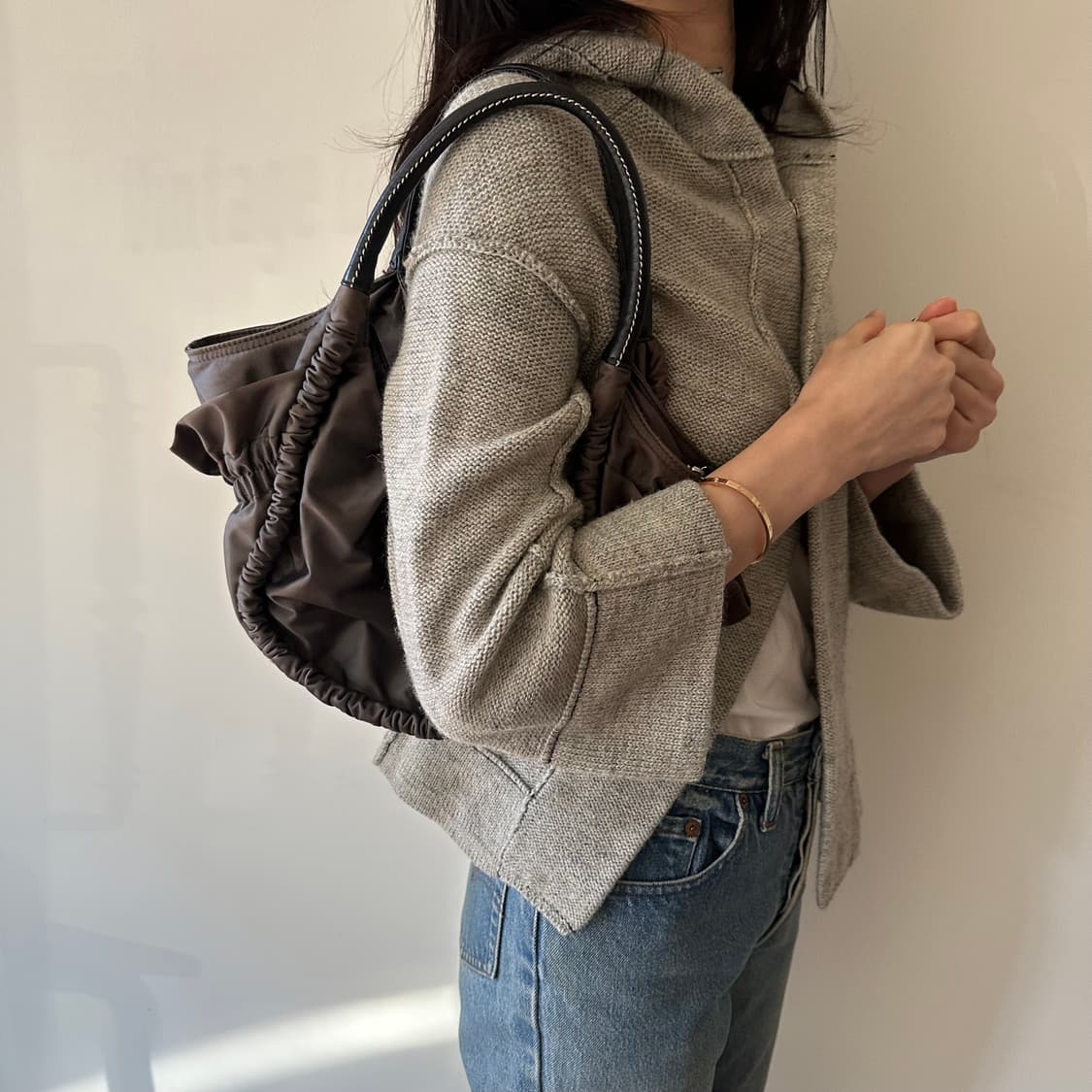 요지야마모토 Y'saccs 나일론 토트백 상품이미지2