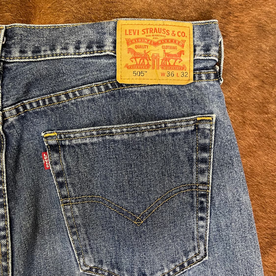 LEVI'S 505 w36l32 상품이미지8
