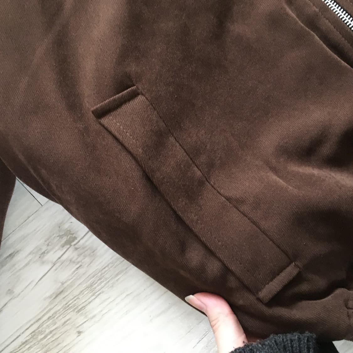 폴로라프로렌 누빔 스웨이드 자켓  상품이미지3