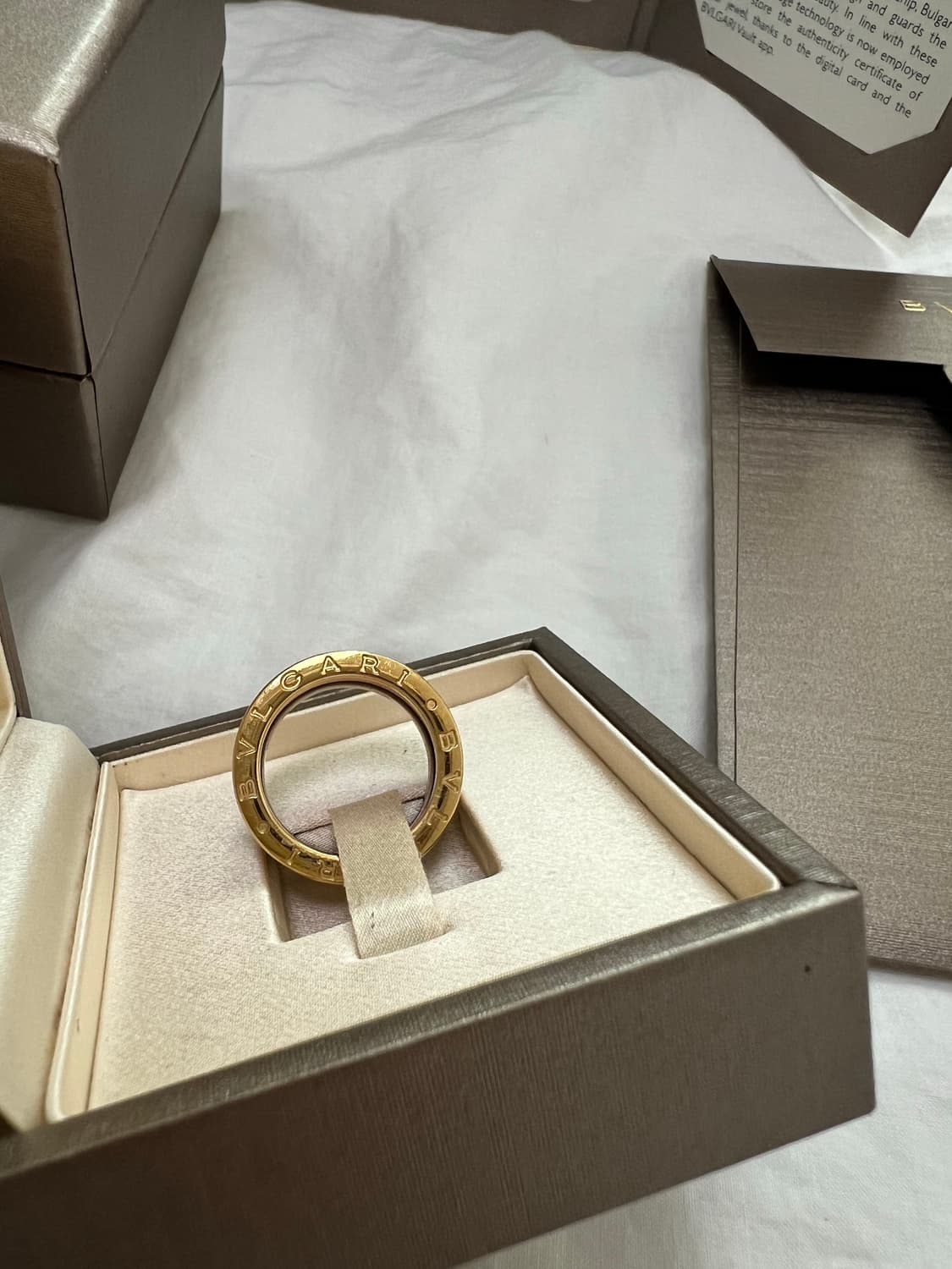 불가리 비제로 원 3밴드 링 상품이미지4