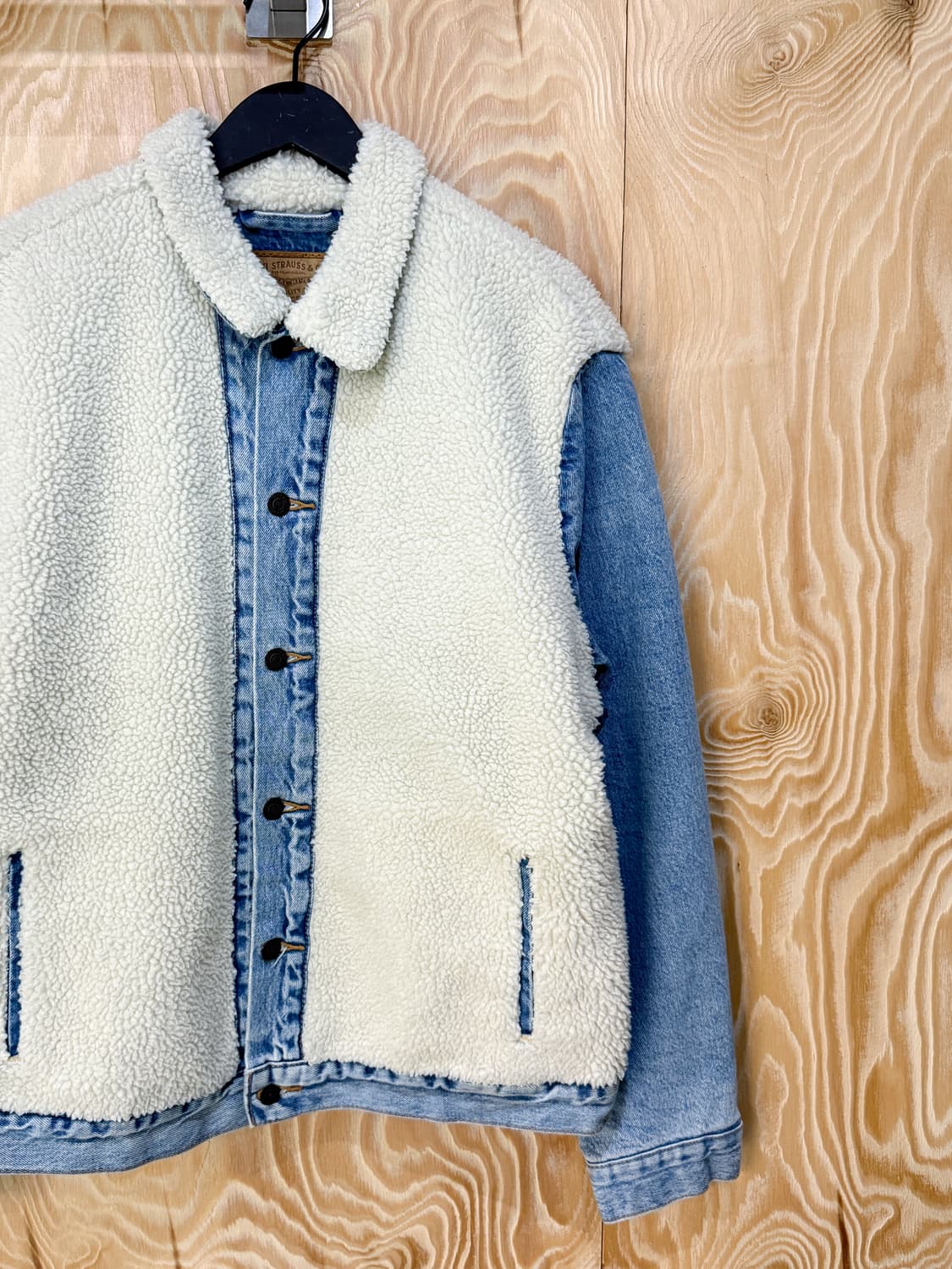 리바이스 프리미엄 빅 이 쉐르파 데님 자켓 상품이미지3