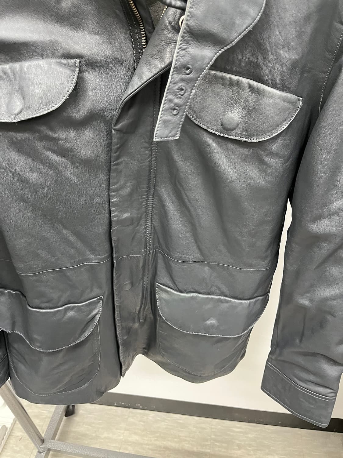 100-105) 마크제이콥스 레더 사파리자켓 상품이미지6