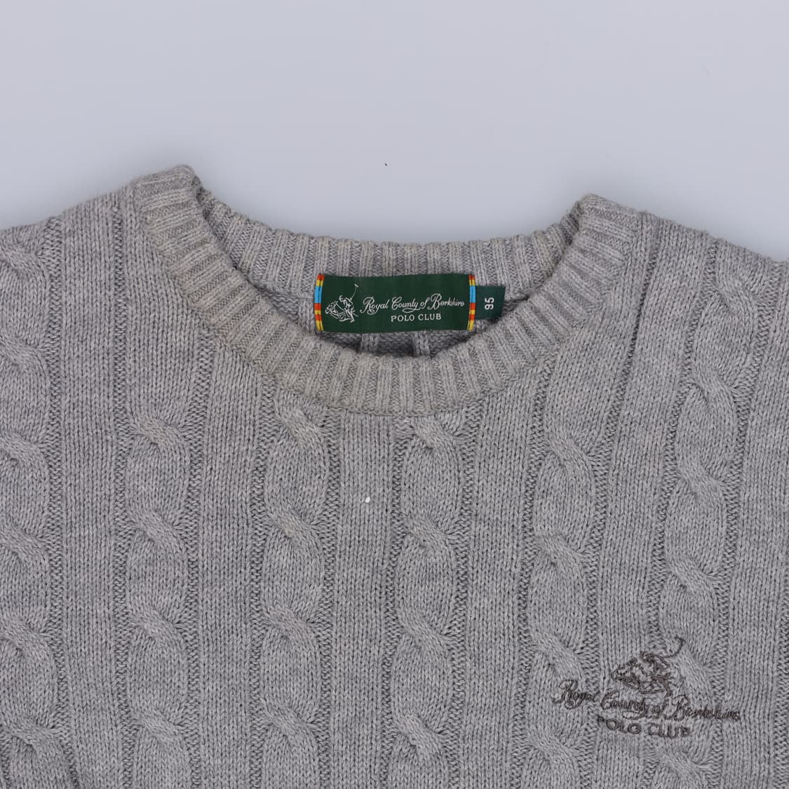 95 폴로클럽 케이블 니트 0429H 상품이미지4