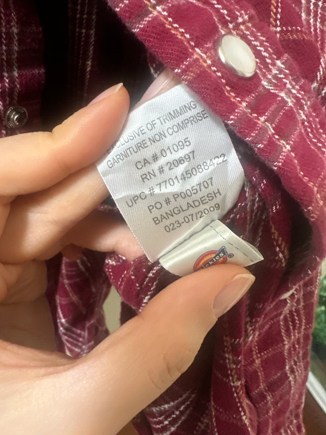 디키즈 빈티지무드 셔츠 상품이미지7