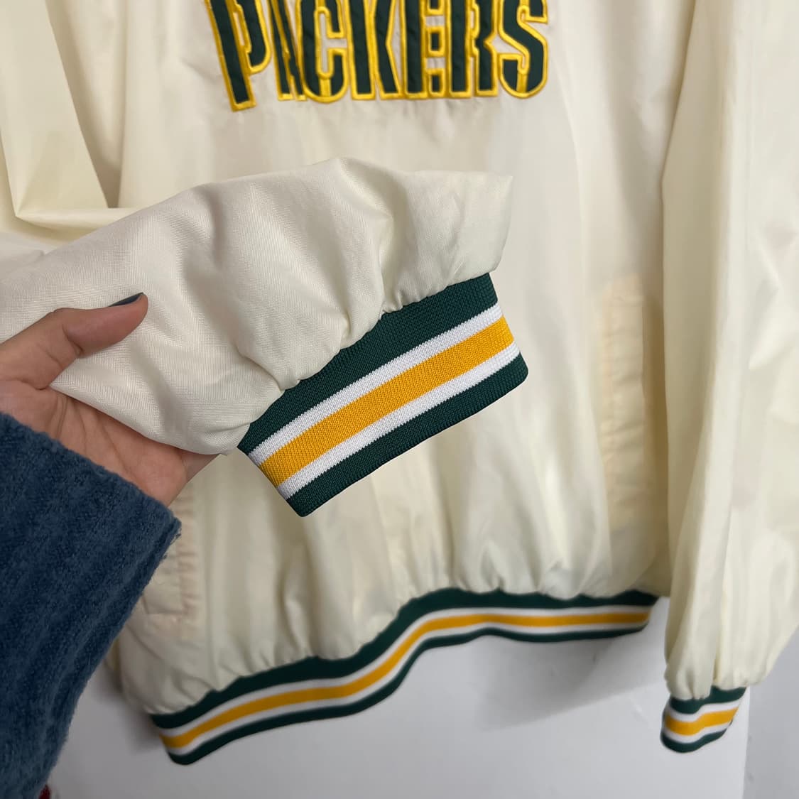 90's 리복 '패커스' 쿼터집 웜업 상품이미지6