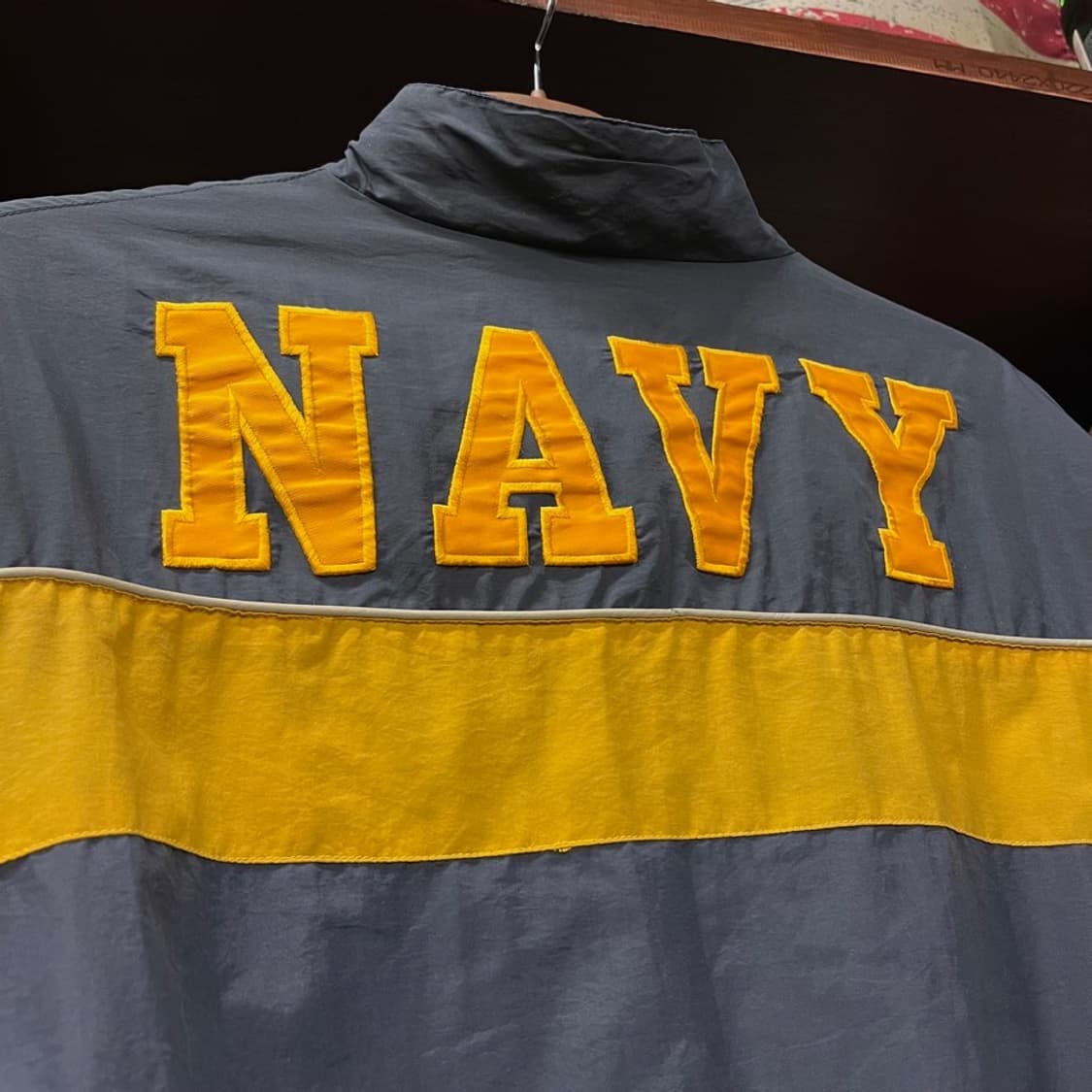 90s US NAVY 아카데미 윈드 브레이커 IPFU N472 상품이미지5