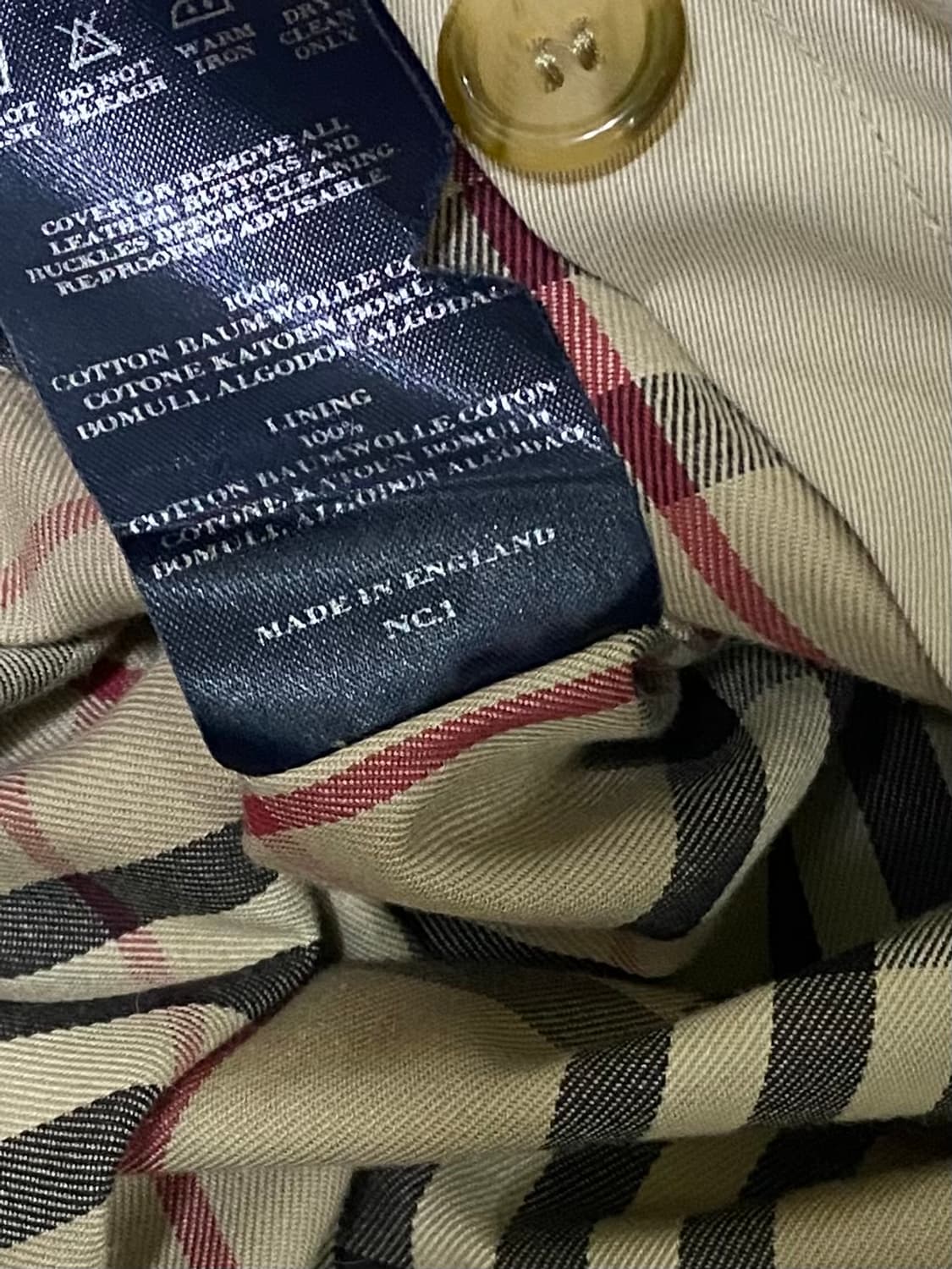 버버리 베이지 코트 100 사이즈 상품이미지9