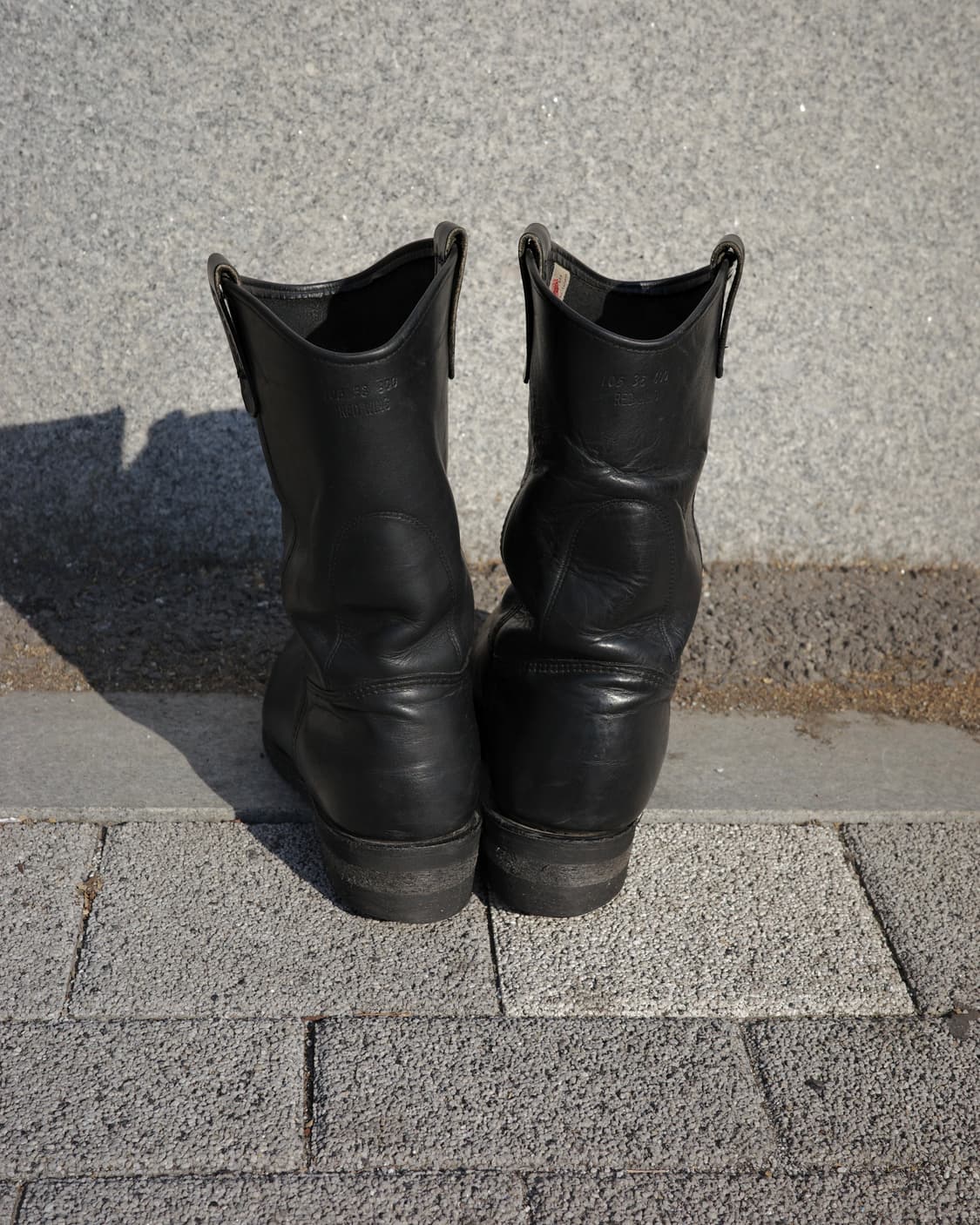 90s Red Wing 블랙 페코스 부츠 상품이미지6