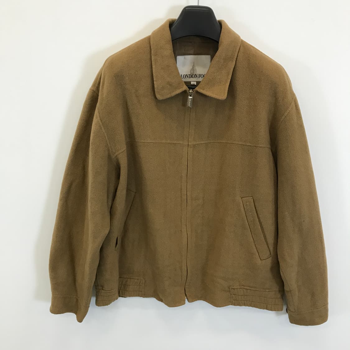 런던포그 울 카라넥 블루종점퍼 [105사이즈] 상품이미지1