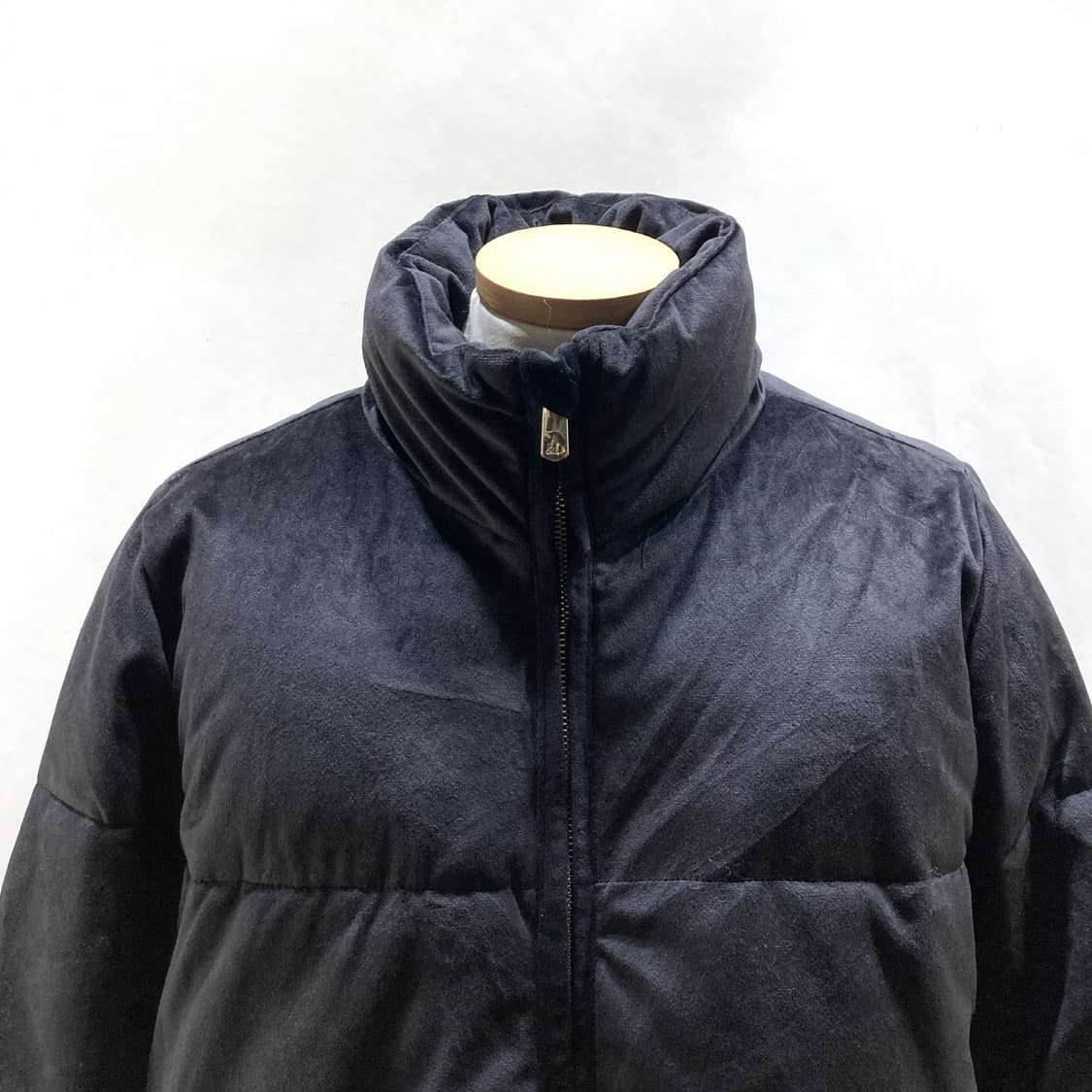 A&D 여성 스웨이드 패딩자켓 블랙 100  상품이미지2