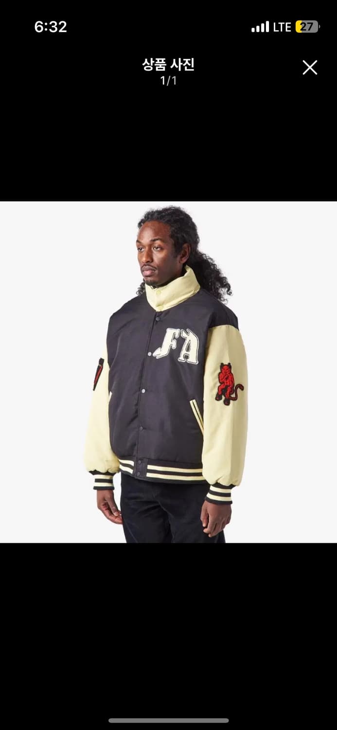 퍼킹어썸 바시티 푸퍼 패딩 L Fucking Awesome 상품이미지1