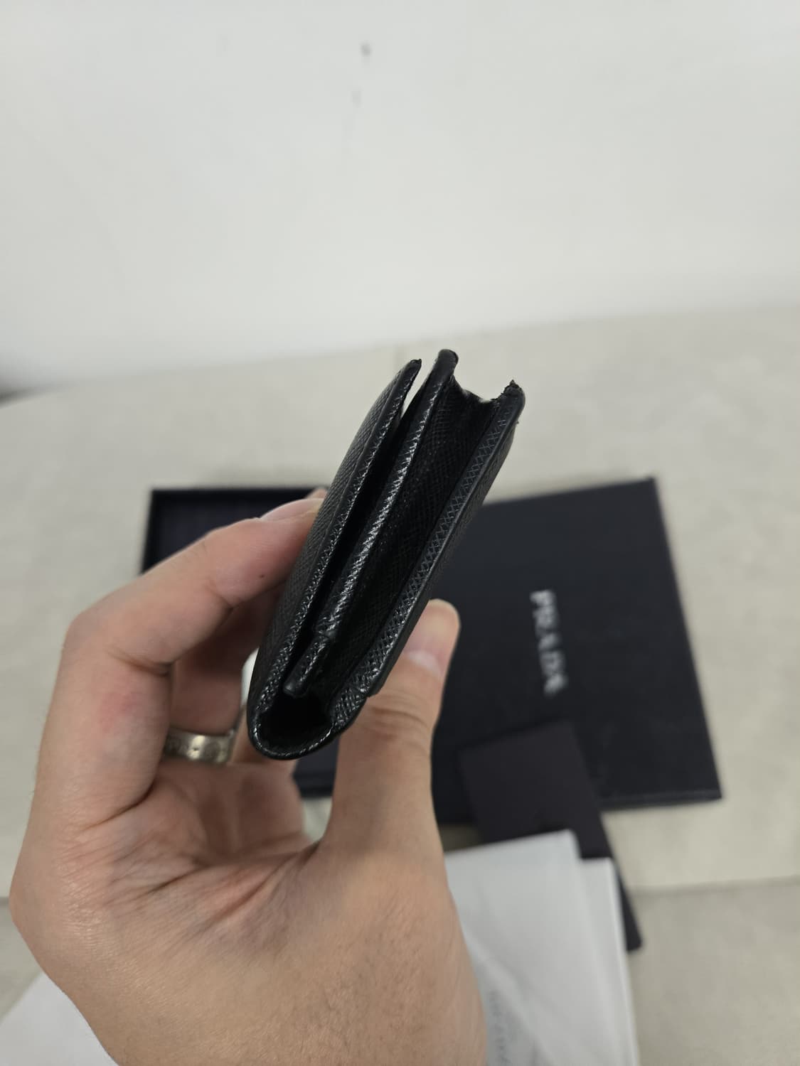 [보증서 정품]프라다 사피아노 오거나이저 상품이미지4