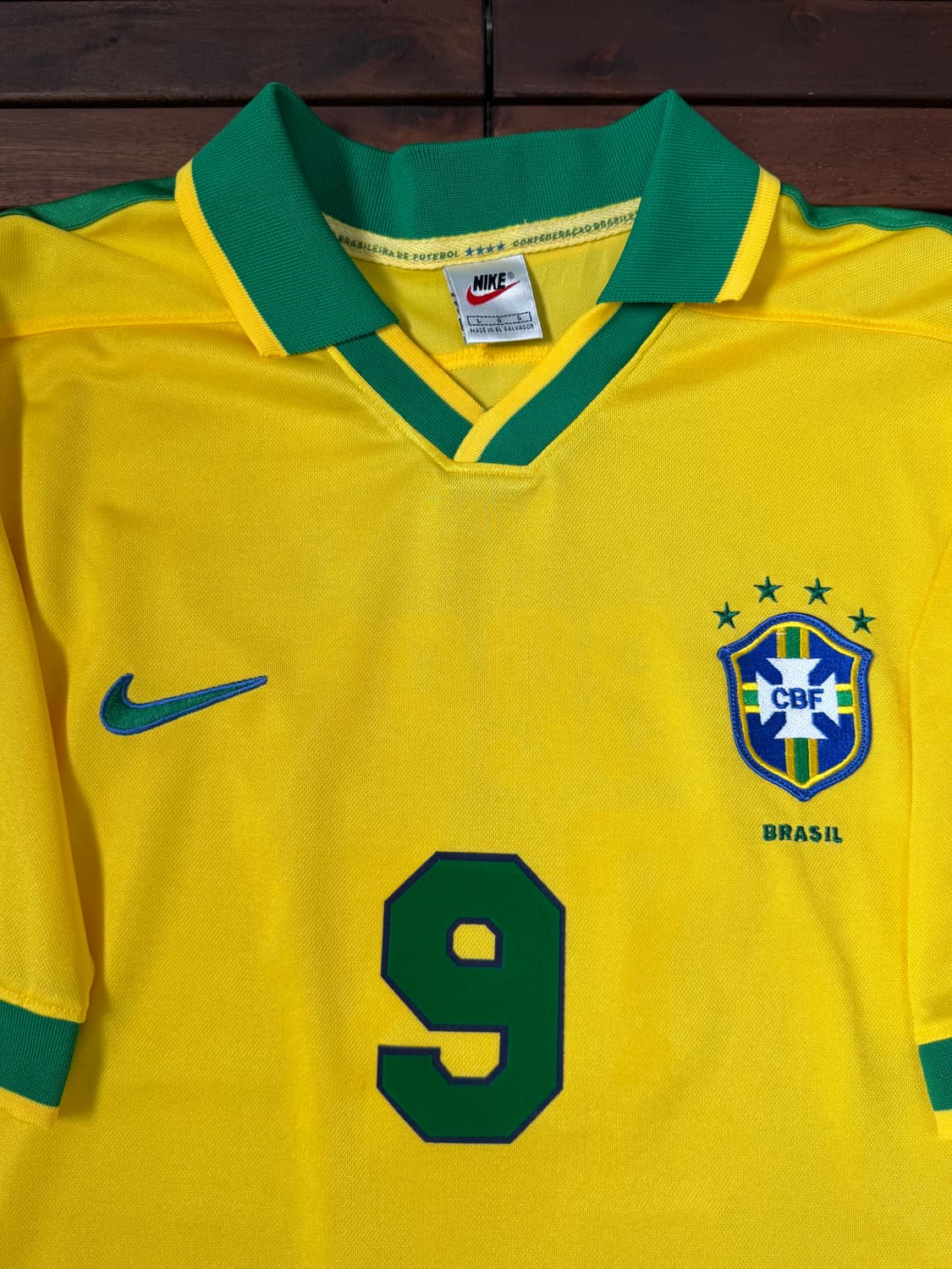97-98 브라질 홈 호나우두 상품이미지4