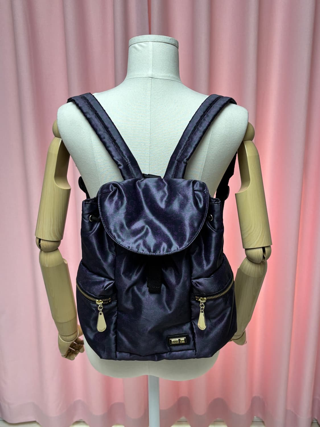 ANNA SUI 안나수이 퍼플 나일론 백팩      상품이미지2