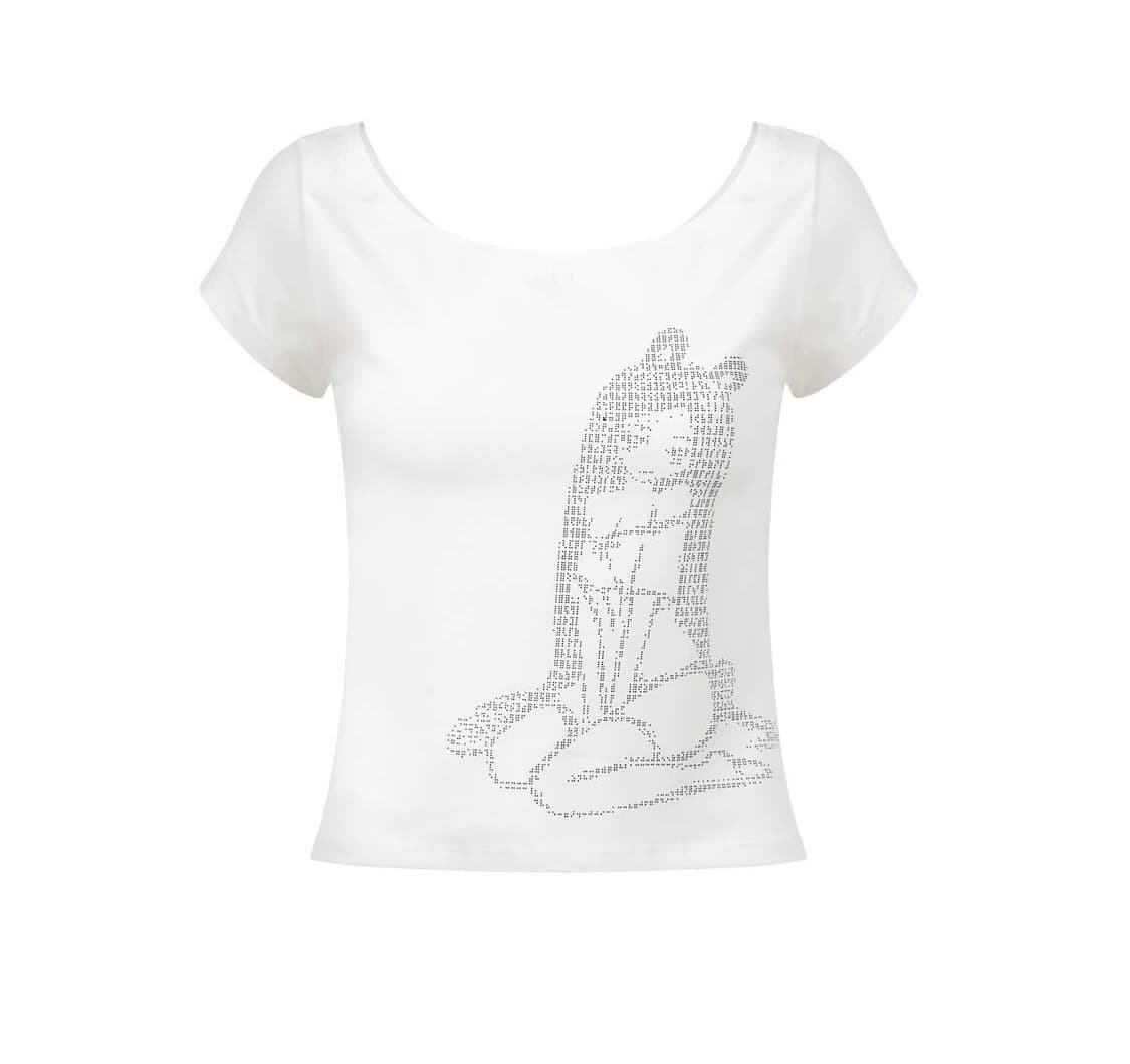 버니앤돌 Bunny Girl Printed - T (white) 상품이미지1