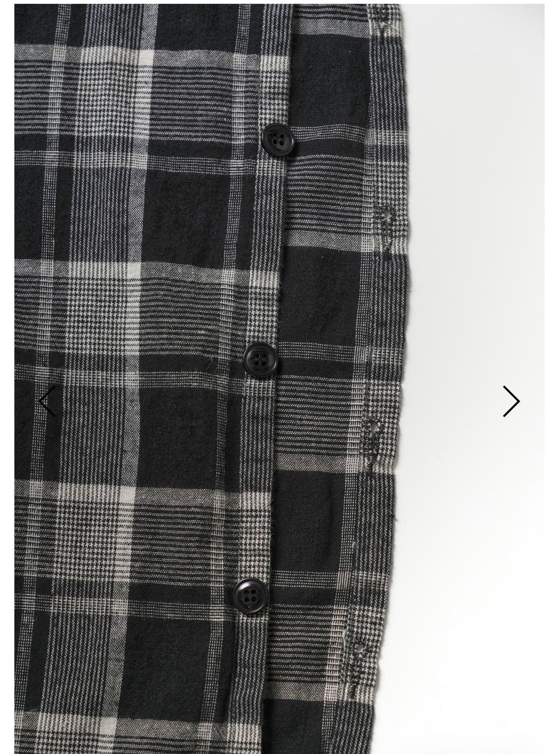 이얼즈어고 체크 스톨 머플러  상품이미지2