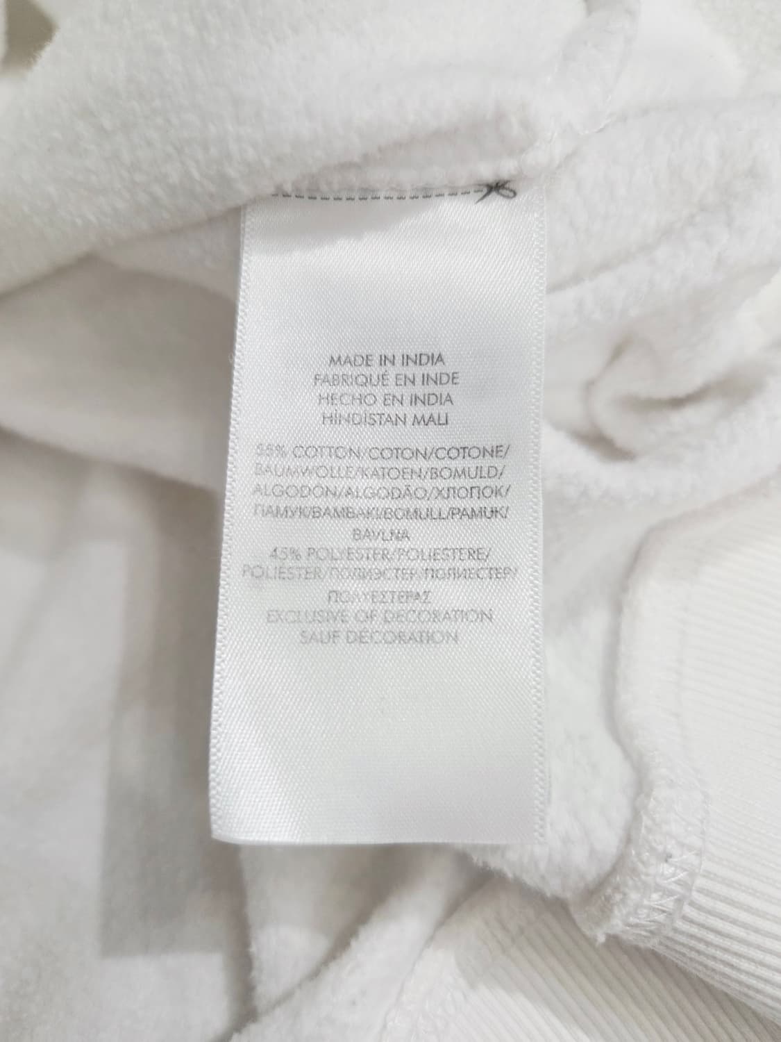 폴로 랄프로렌 신형 폴로베어 맨투맨 화이트_L 상품이미지8