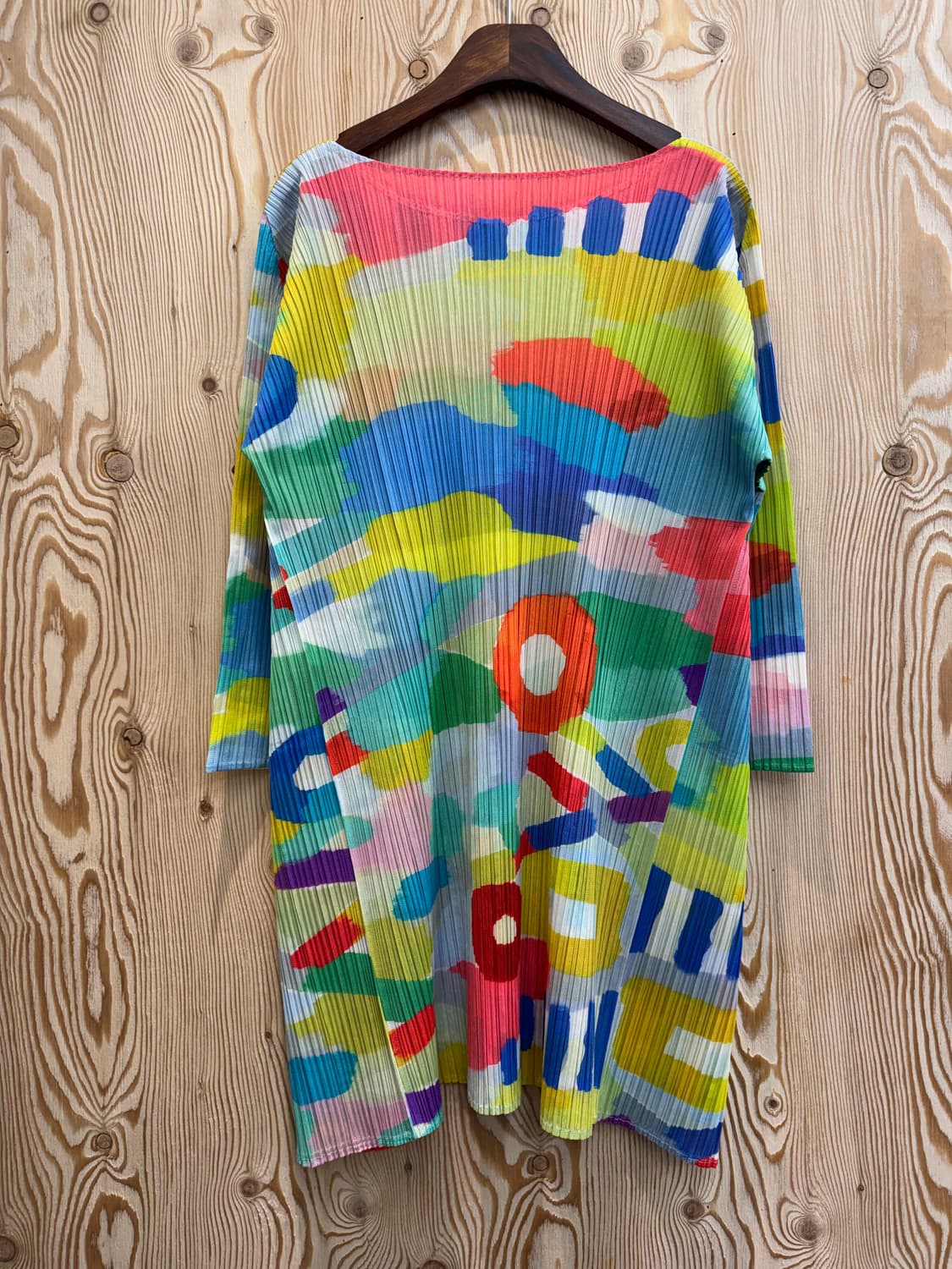 플리츠 플리즈 패턴 원피스 상품이미지1