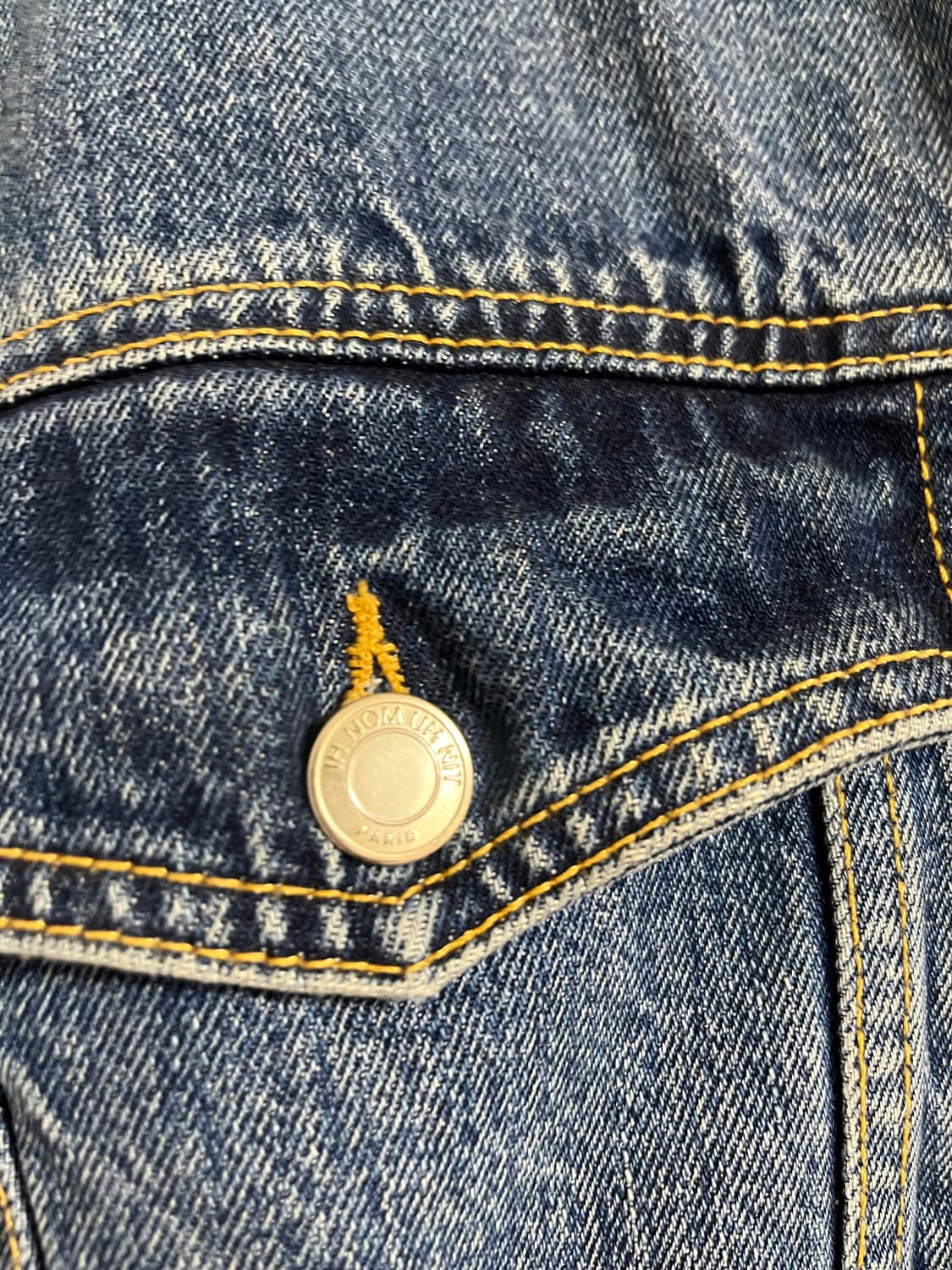 이놈어닛 데님 루즈핏 청자켓L 상품이미지4