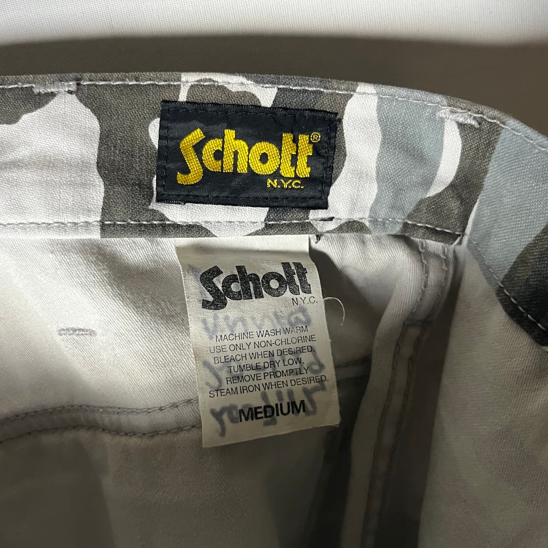 [Schott] 쇼트 카모플라주 카고팬츠 상품이미지6