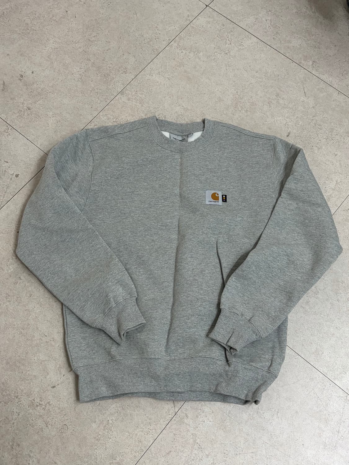 칼하트 아이앱 콜라보 맨투맨 그레이 S 상품이미지1