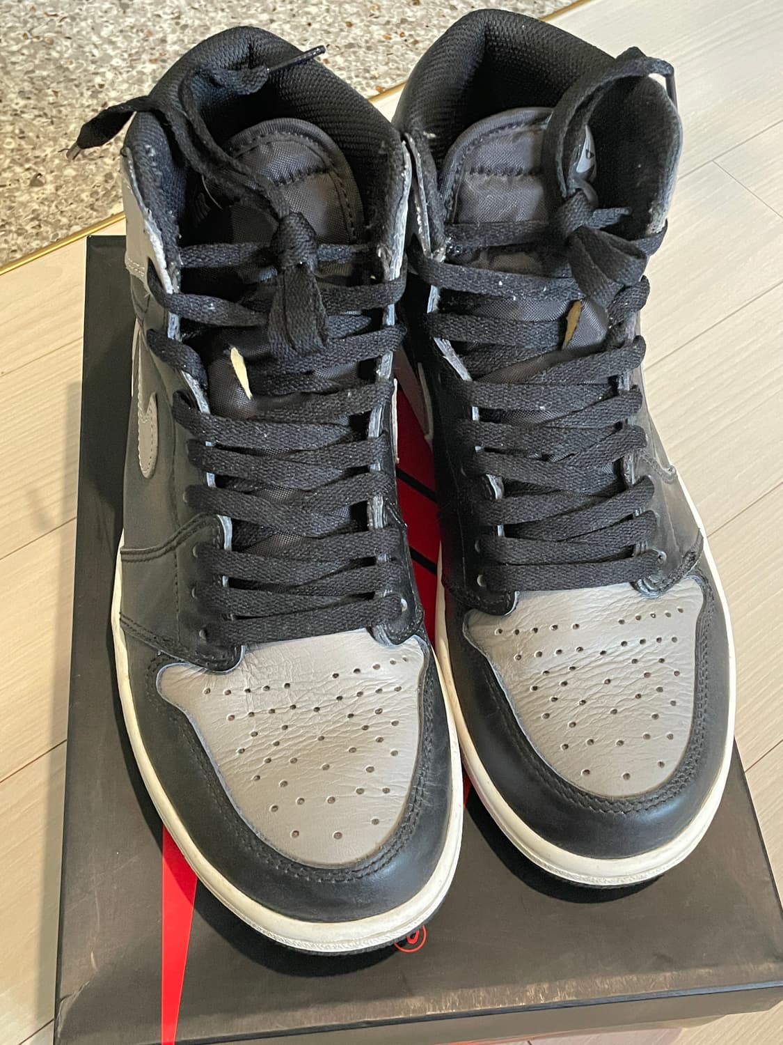 조던1 레트로 쉐도우 하이 260사이즈 2018년도 제품 상품이미지1