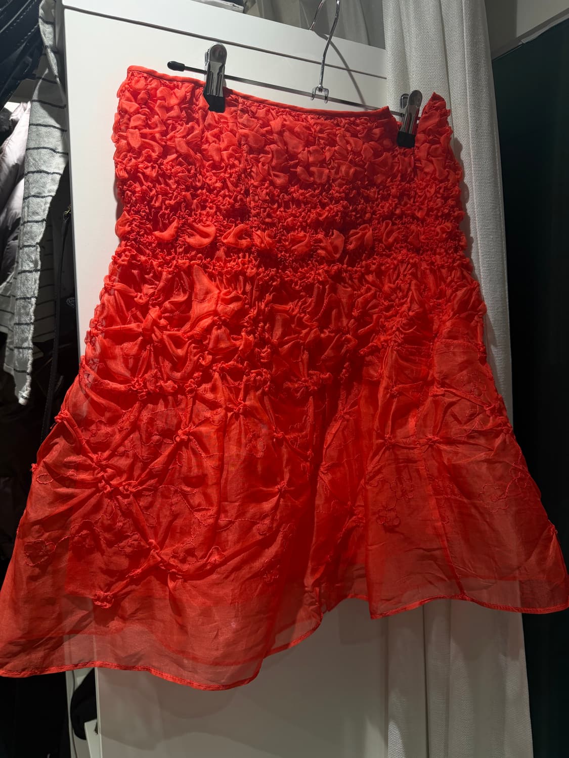 세실리아반센 오간자 스커트 상품이미지4