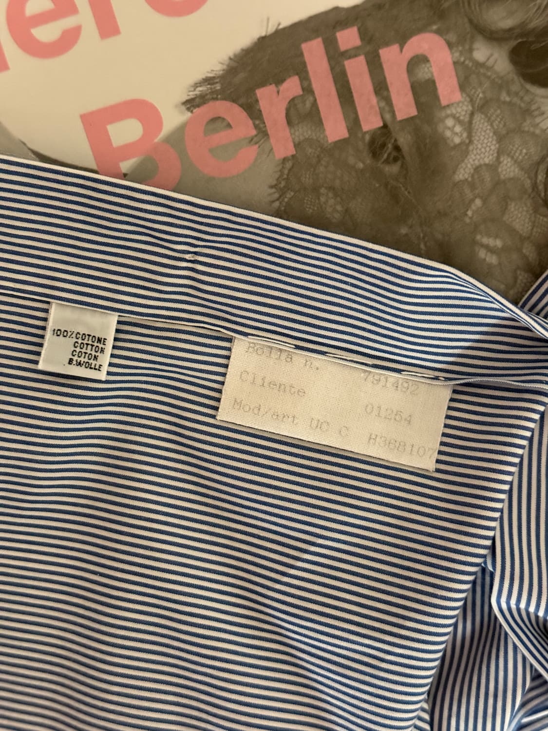 [Kiton] 키톤 스트라이프 셔츠 40 상품이미지5